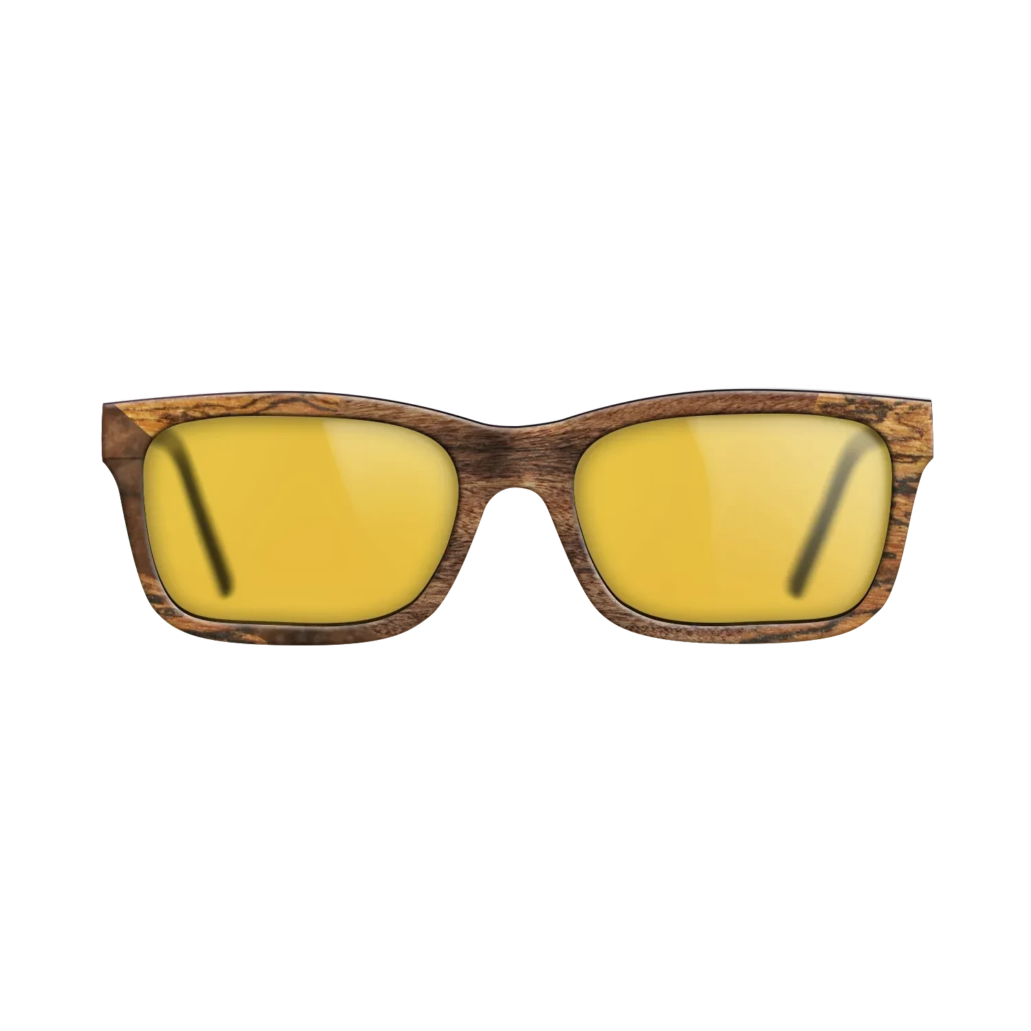 Walnut Burl,Bocote,Santos Rosewood Dark: Wedge - The Sage - Rectangle - 1719 - SIRIS wood optic