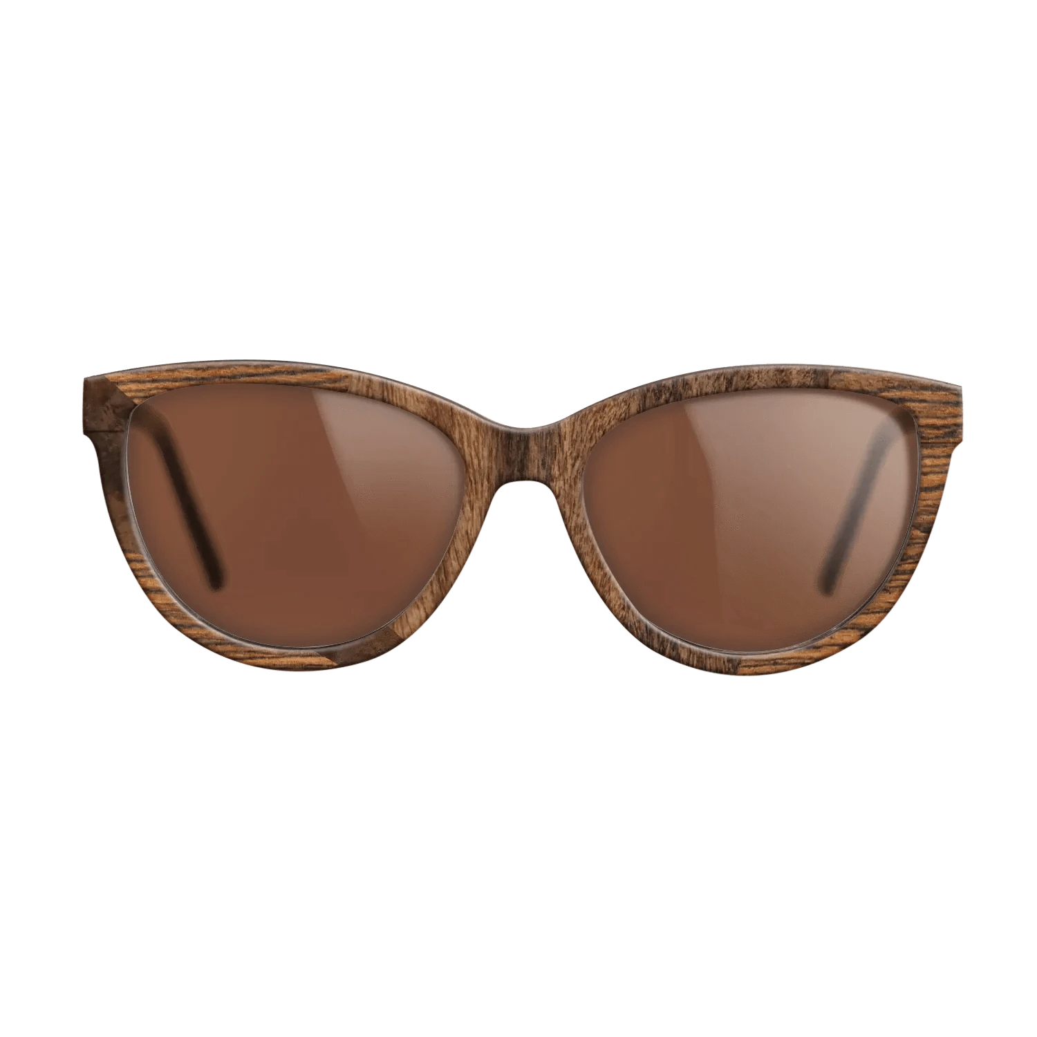 Walnut Burl,Bocote,Santos Rosewood Dark: Wedge - The Maiden - Cat - 2046 - SIRIS wood optic