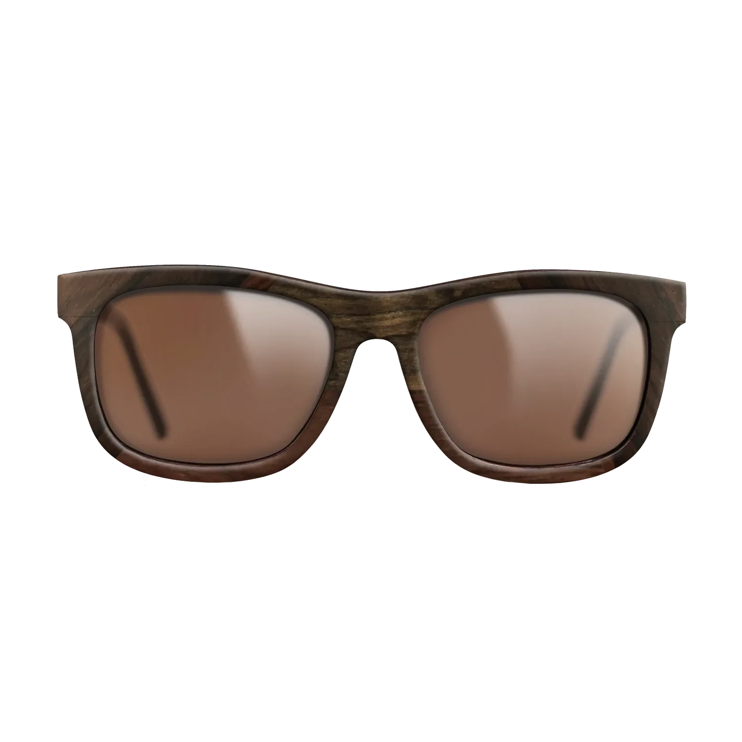 Walnut: Straight Grain,Ziricote Dark Quartered,Walnut Claro Dark: Angle Cut - The Hero - Square - 1736 - SIRIS wood optic