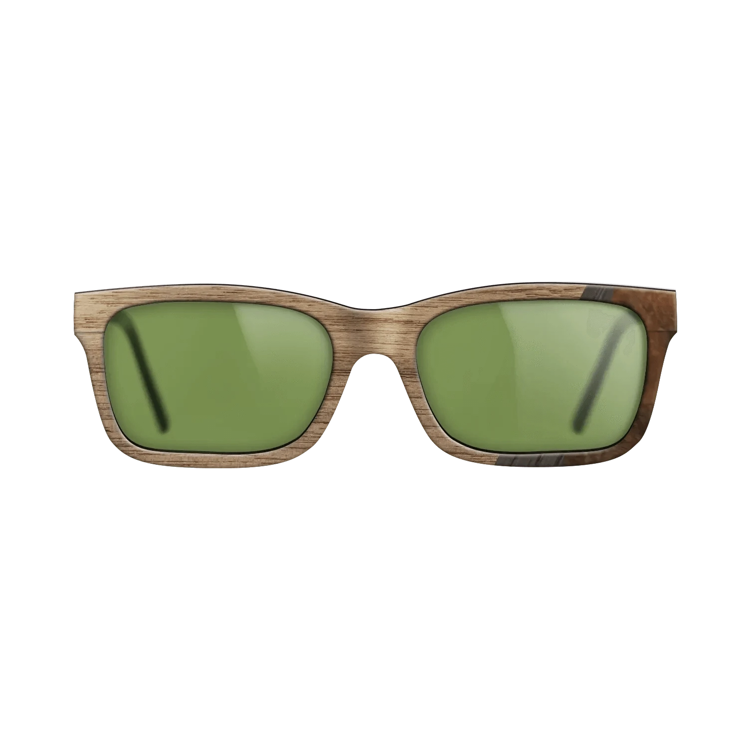 Santos Rosewood Dark,Walnut: Straight Grain,Fumed Oak,Walnut Burl: Wedge - The Sage - Rectangle - 690 - SIRIS wood optic