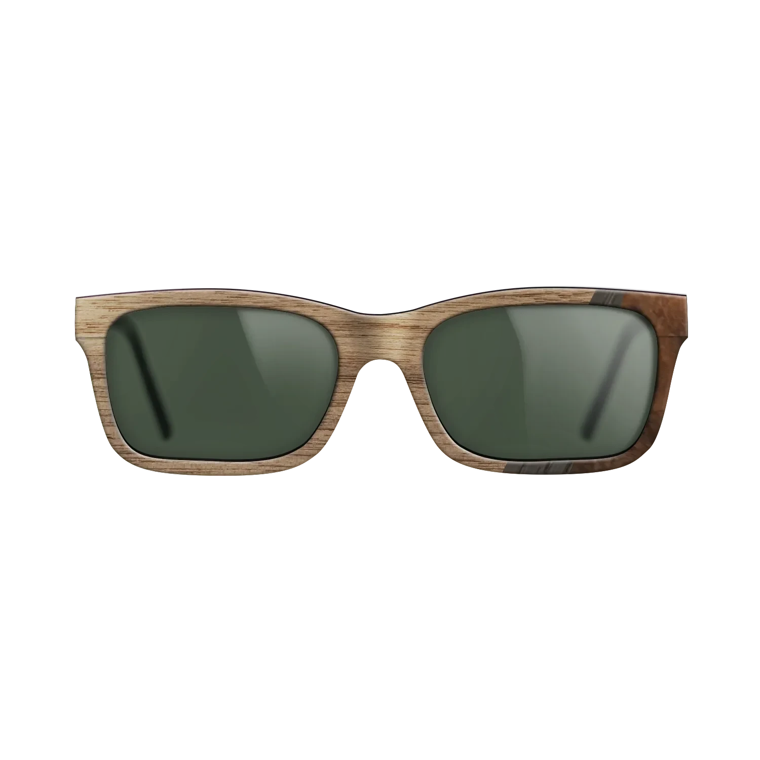 Santos Rosewood Dark,Walnut: Straight Grain,Fumed Oak,Walnut Burl: Wedge - The Sage - Rectangle - 690 - SIRIS wood optic