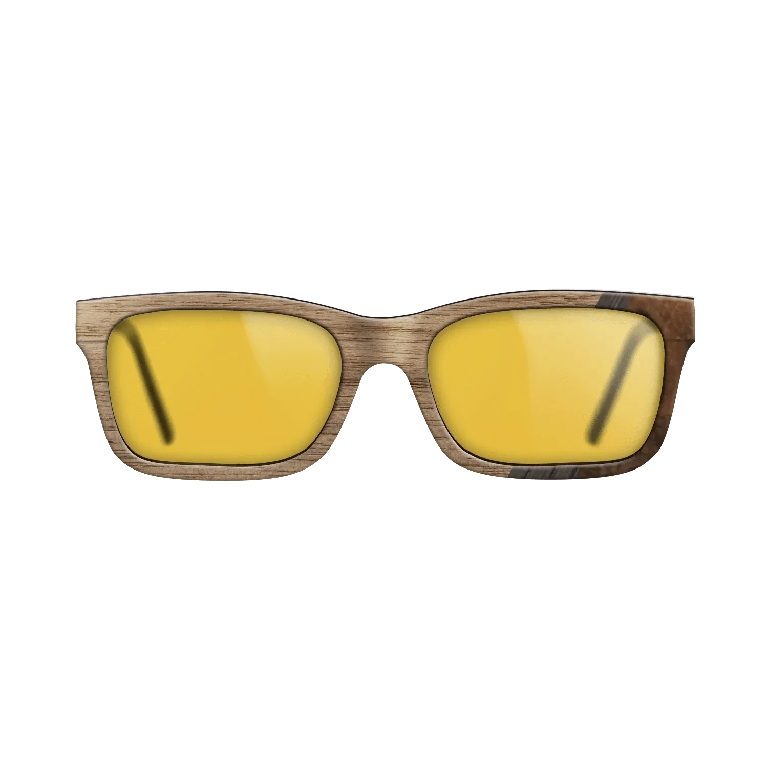 Santos Rosewood Dark,Walnut: Straight Grain,Fumed Oak,Walnut Burl: Wedge - The Sage - Rectangle - 690 - SIRIS wood optic