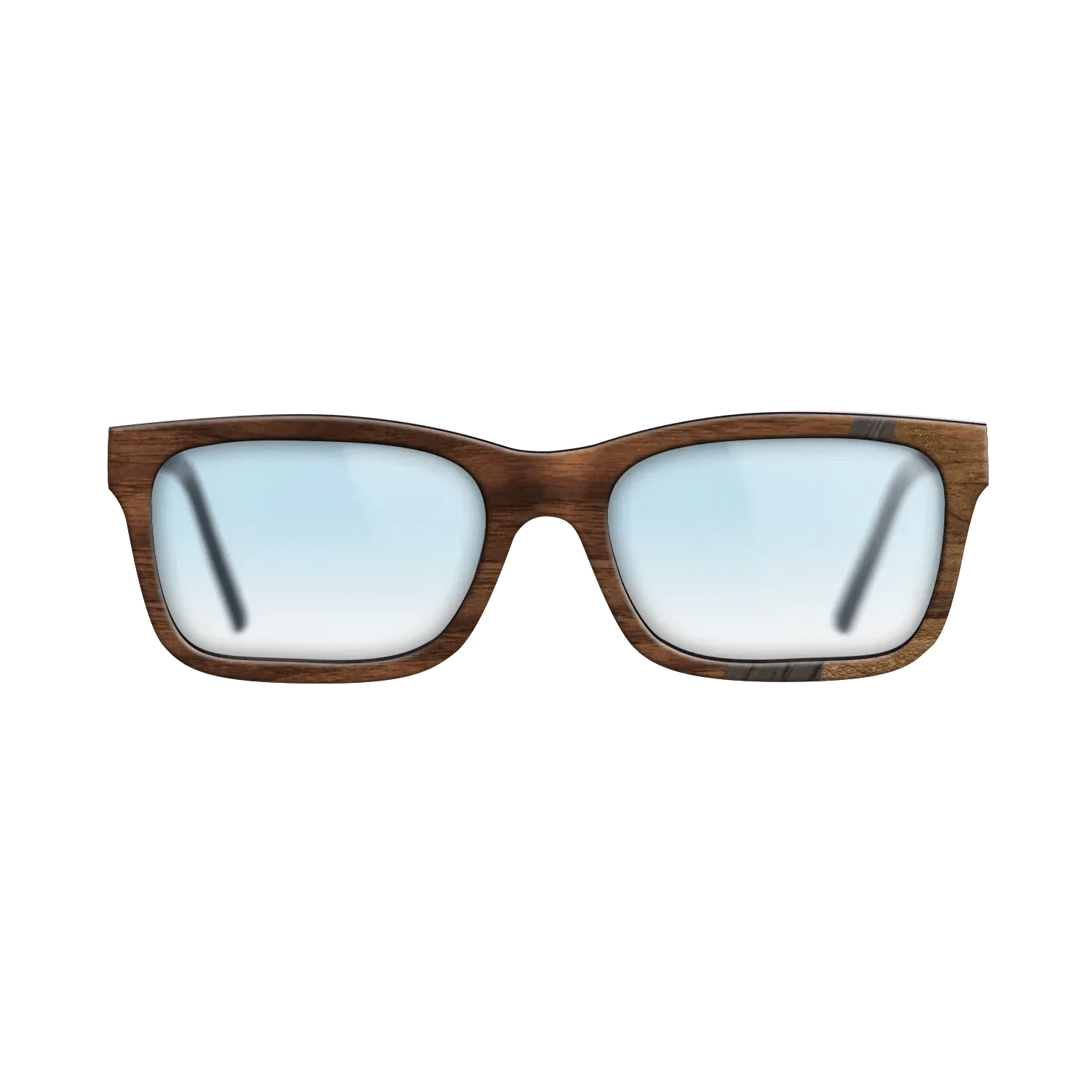 Walnut: Straight Grain,Walnut Claro Dark,Fumed Oak,Ziricote Dark Quartered: Wedge - The Sage - Rectangle - 1785 - SIRIS wood optic