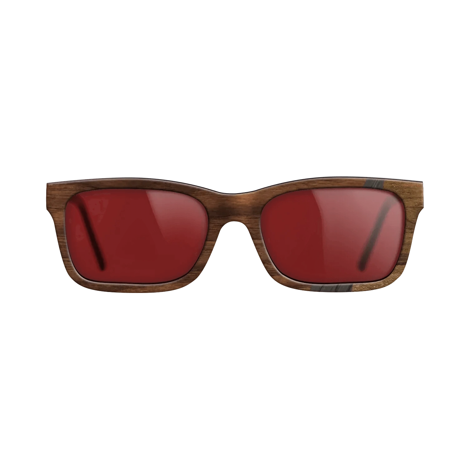 Walnut: Straight Grain,Walnut Claro Dark,Fumed Oak,Ziricote Dark Quartered: Wedge - The Sage - Rectangle - 1785 - SIRIS wood optic