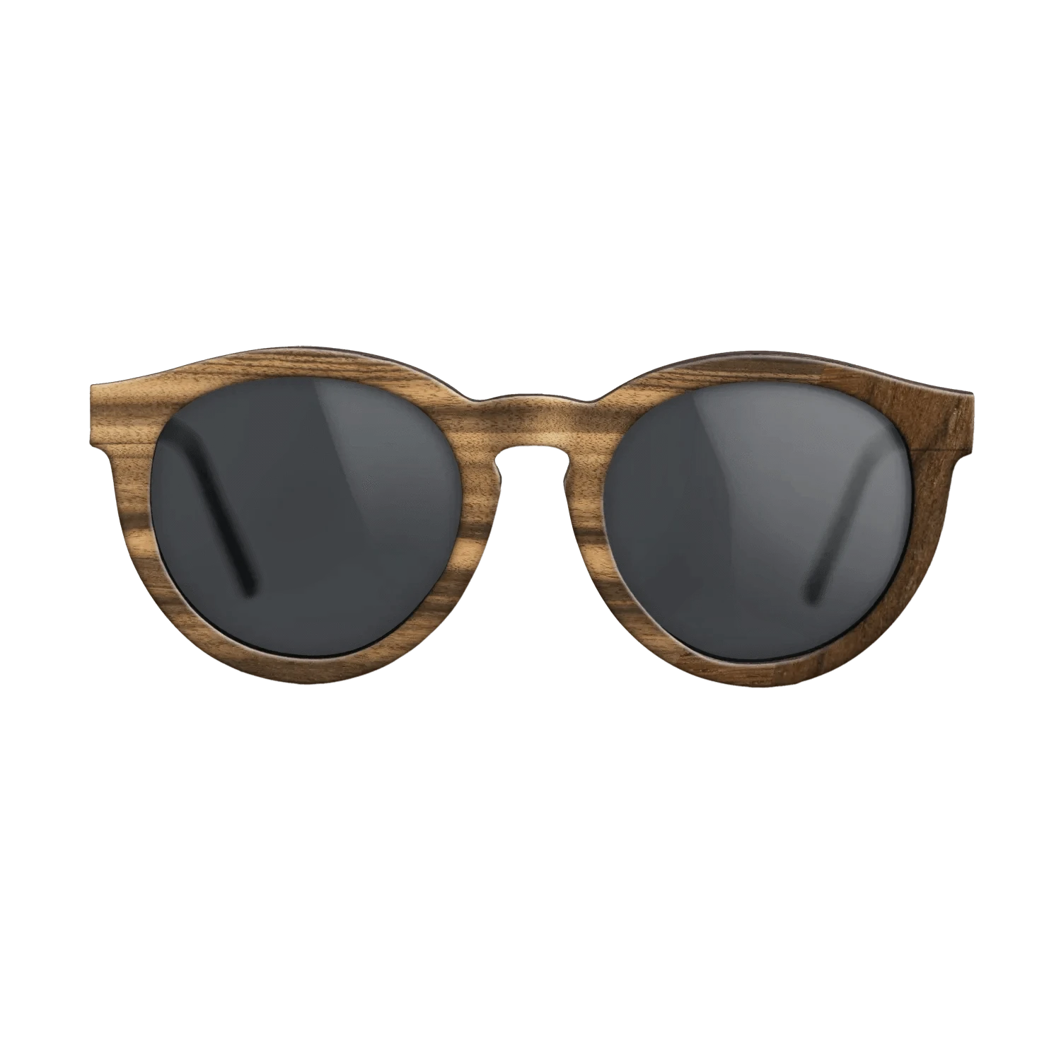 Ziricote Dark Quartered,Louro Preto: Angle Cut - The Rebel - Round - 1238 - SIRIS wood optic