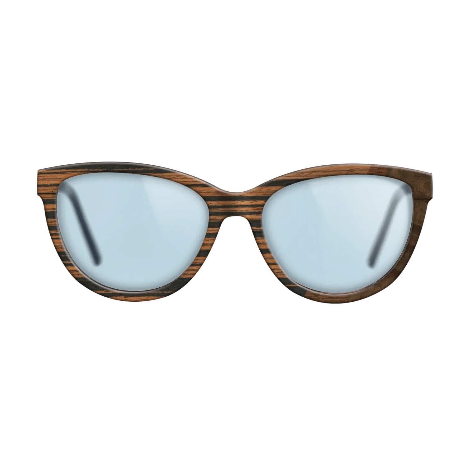 Wenge,Italian Ebony,Fumed Eucalyptus: Angle Cut - The Maiden - Cat - 1613 - SIRIS wood optic
