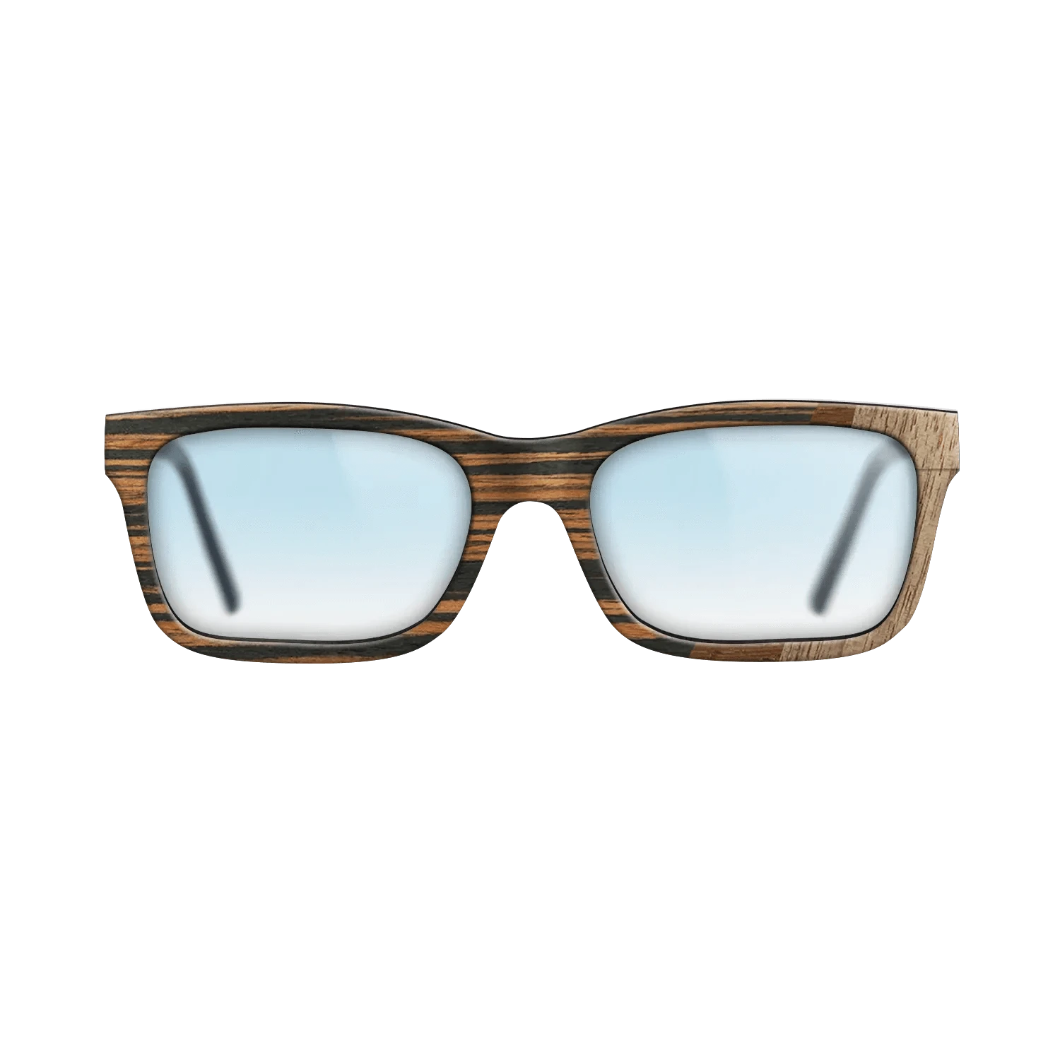 Wenge,Italian Ebony,Walnut: Straight Grain: Wedge - The Sage - Rectangle - 1500 - SIRIS wood optic
