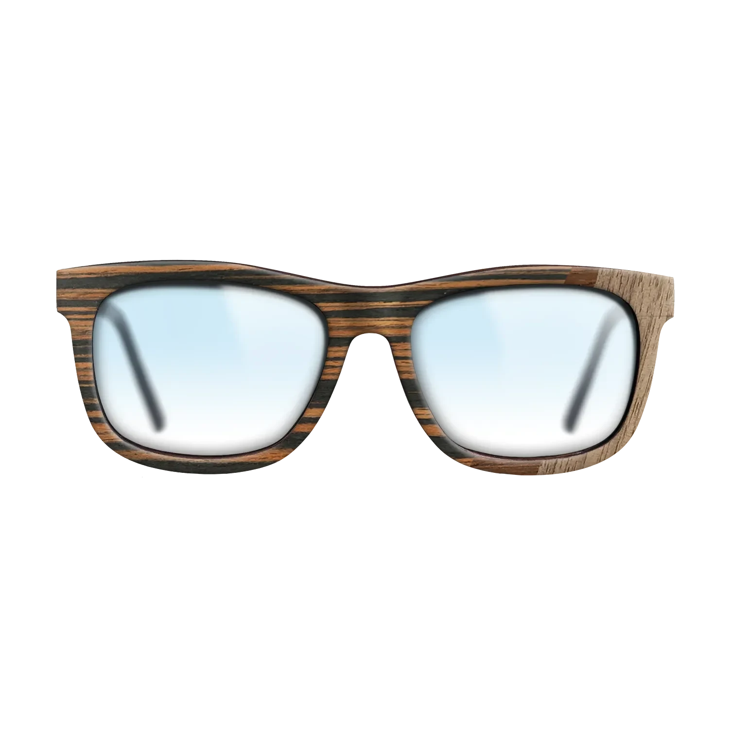Wenge,Italian Ebony,Walnut: Straight Grain: Wedge - The Hero - Square - 1500 - SIRIS wood optic