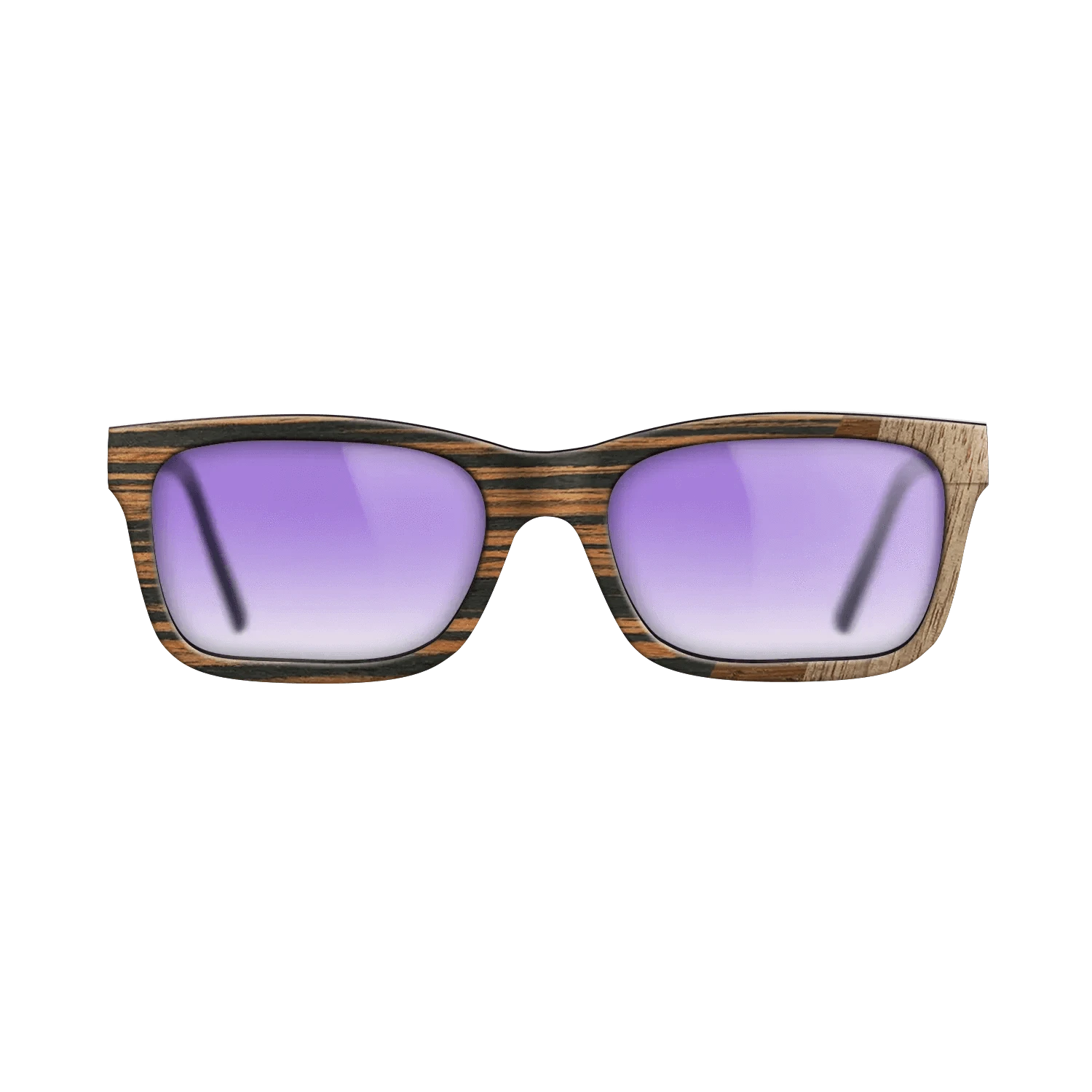 Wenge,Italian Ebony,Walnut: Straight Grain: Wedge - The Sage - Rectangle - 1500 - SIRIS wood optic