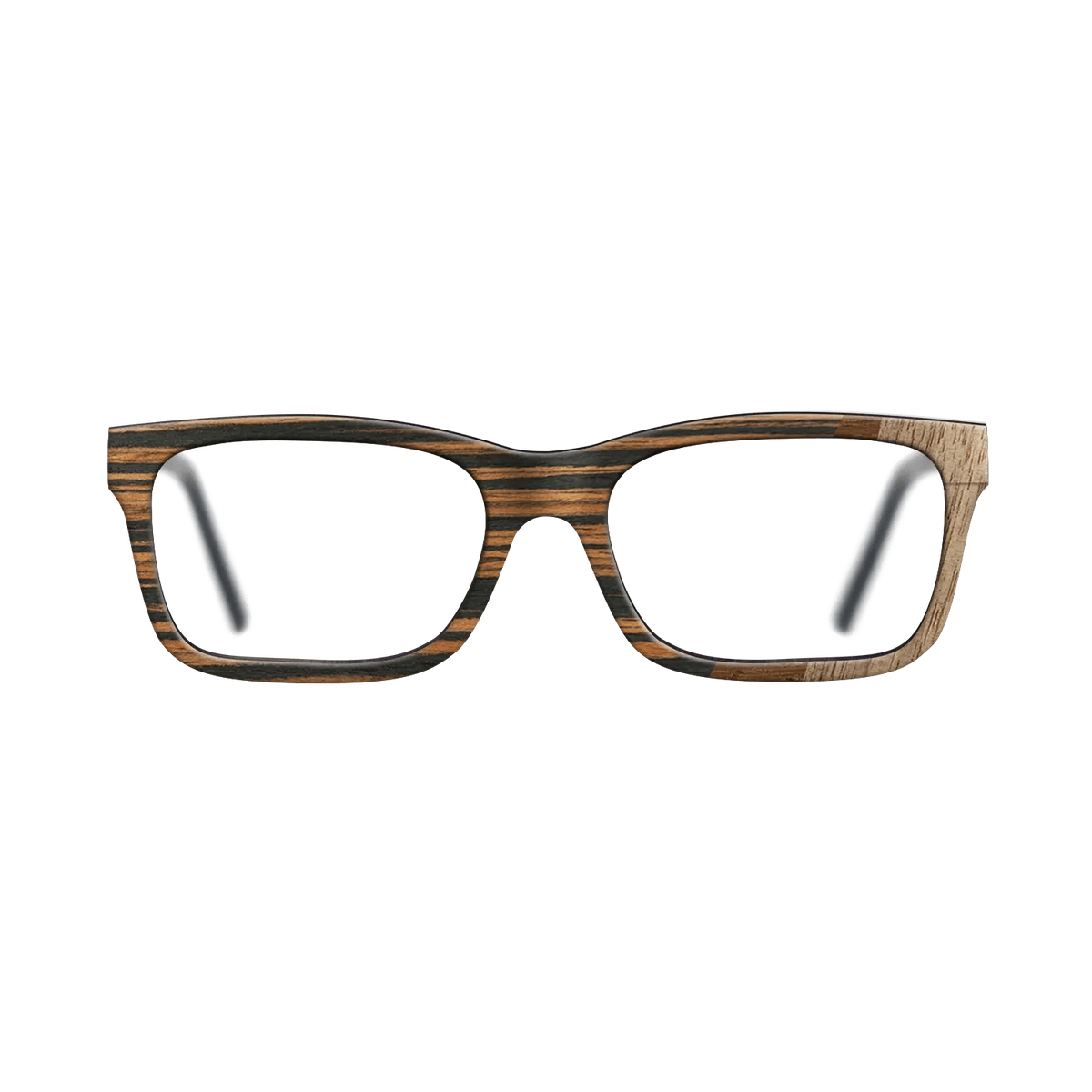 Wenge,Italian Ebony,Walnut: Straight Grain: Wedge - The Sage - Rectang