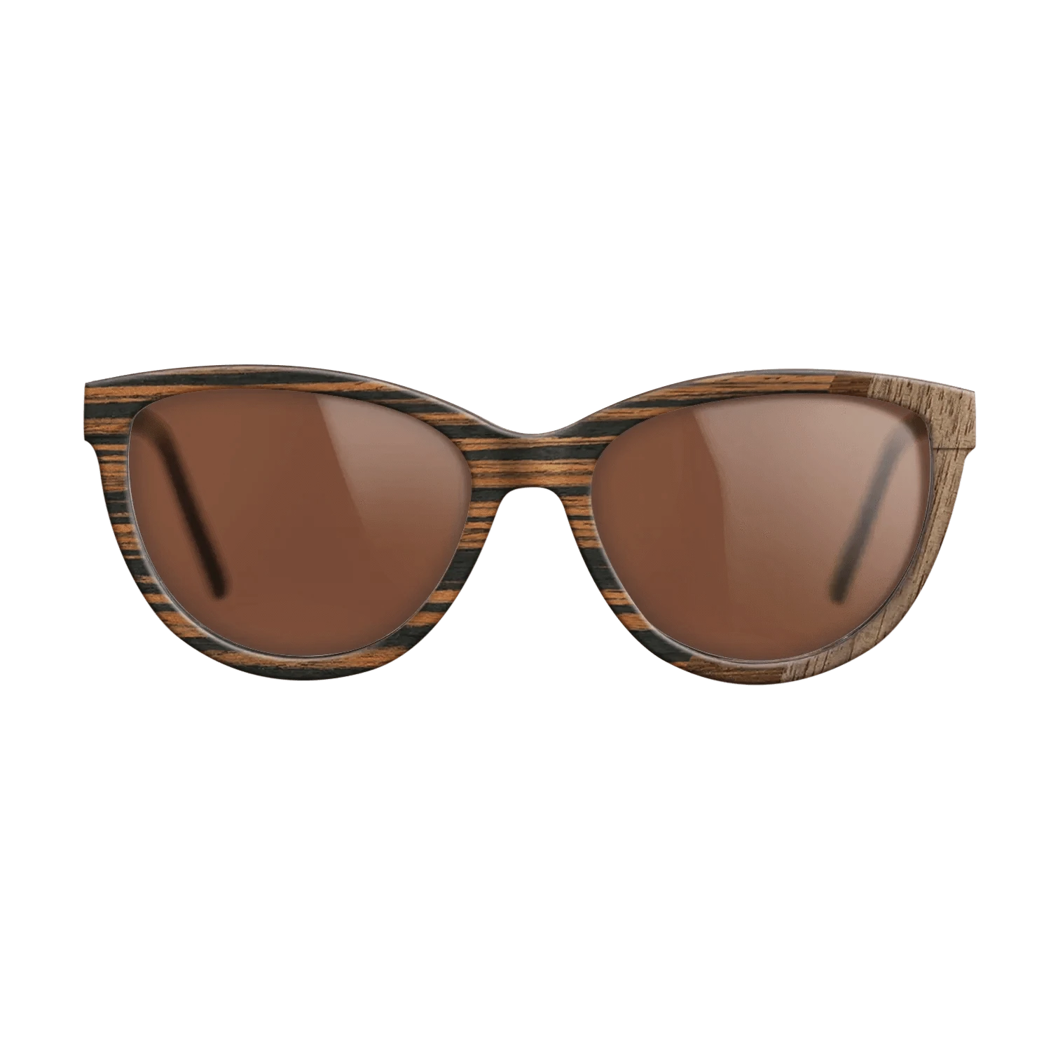 Wenge,Italian Ebony,Walnut: Straight Grain: Wedge - The Maiden - Cat - 1500 - SIRIS wood optic