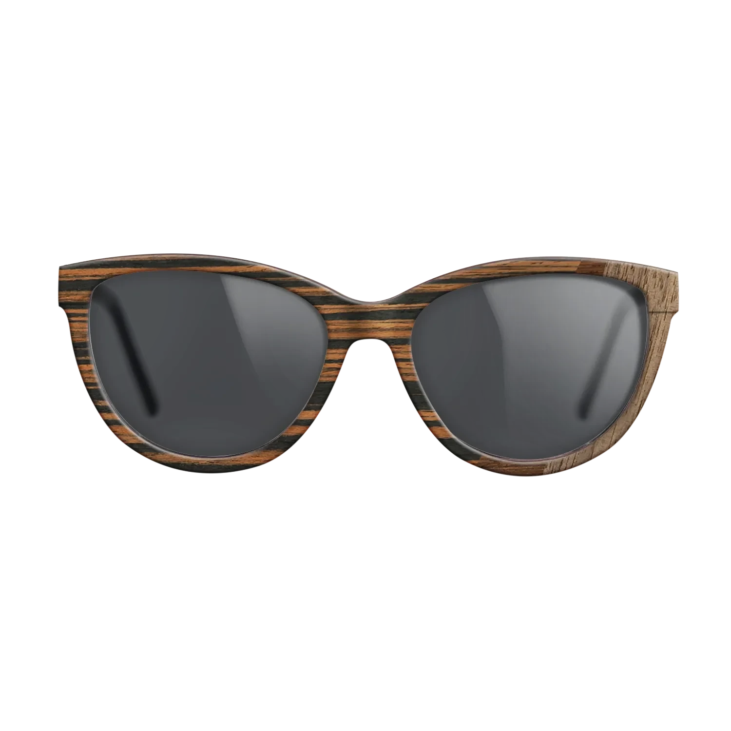 Wenge,Italian Ebony,Walnut: Straight Grain: Wedge - The Maiden - Cat - 1500 - SIRIS wood optic