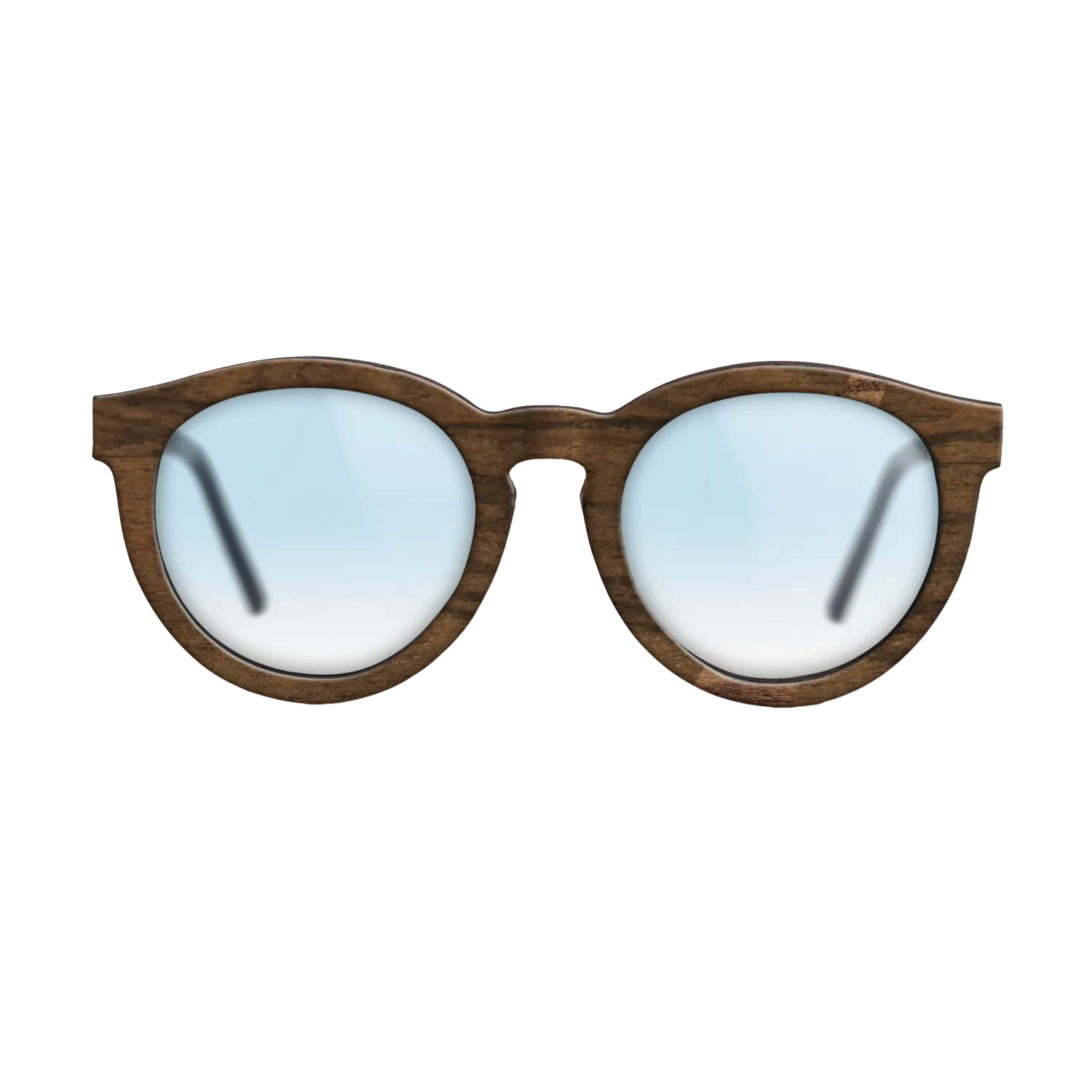 Santos Rosewood Dark,Ziricote Dark Quartered: Wedge - The Rebel - Round - 1250 - SIRIS wood optic