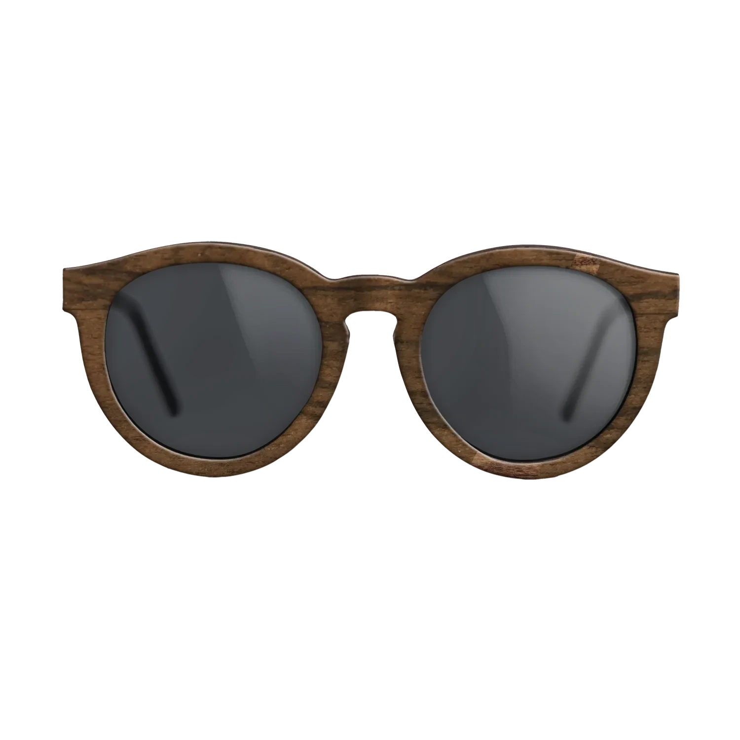 Santos Rosewood Dark,Ziricote Dark Quartered: Wedge - The Rebel - Round - 1250 - SIRIS wood optic