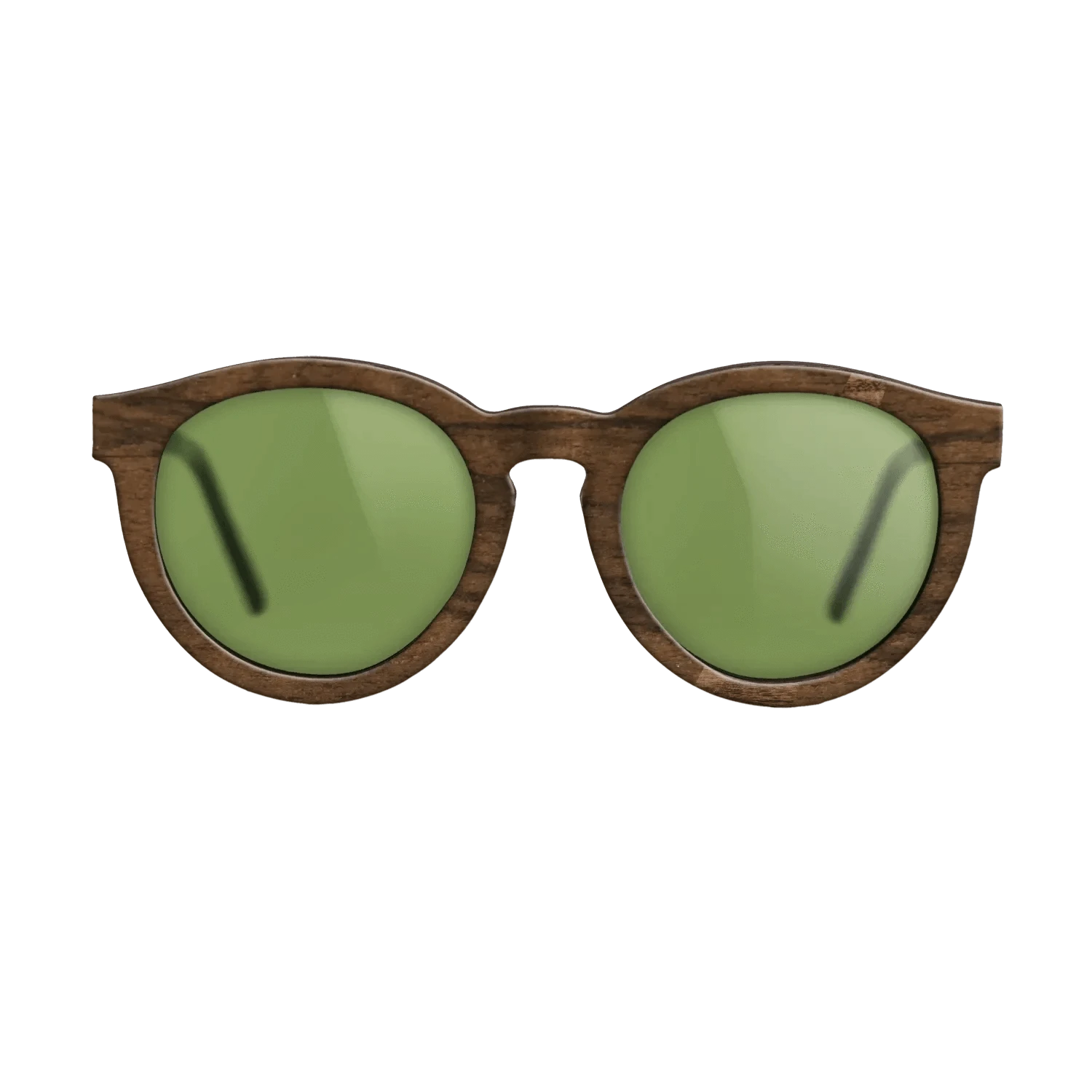 Santos Rosewood Dark,Ziricote Dark Quartered: Wedge - The Rebel - Round - 1250 - SIRIS wood optic