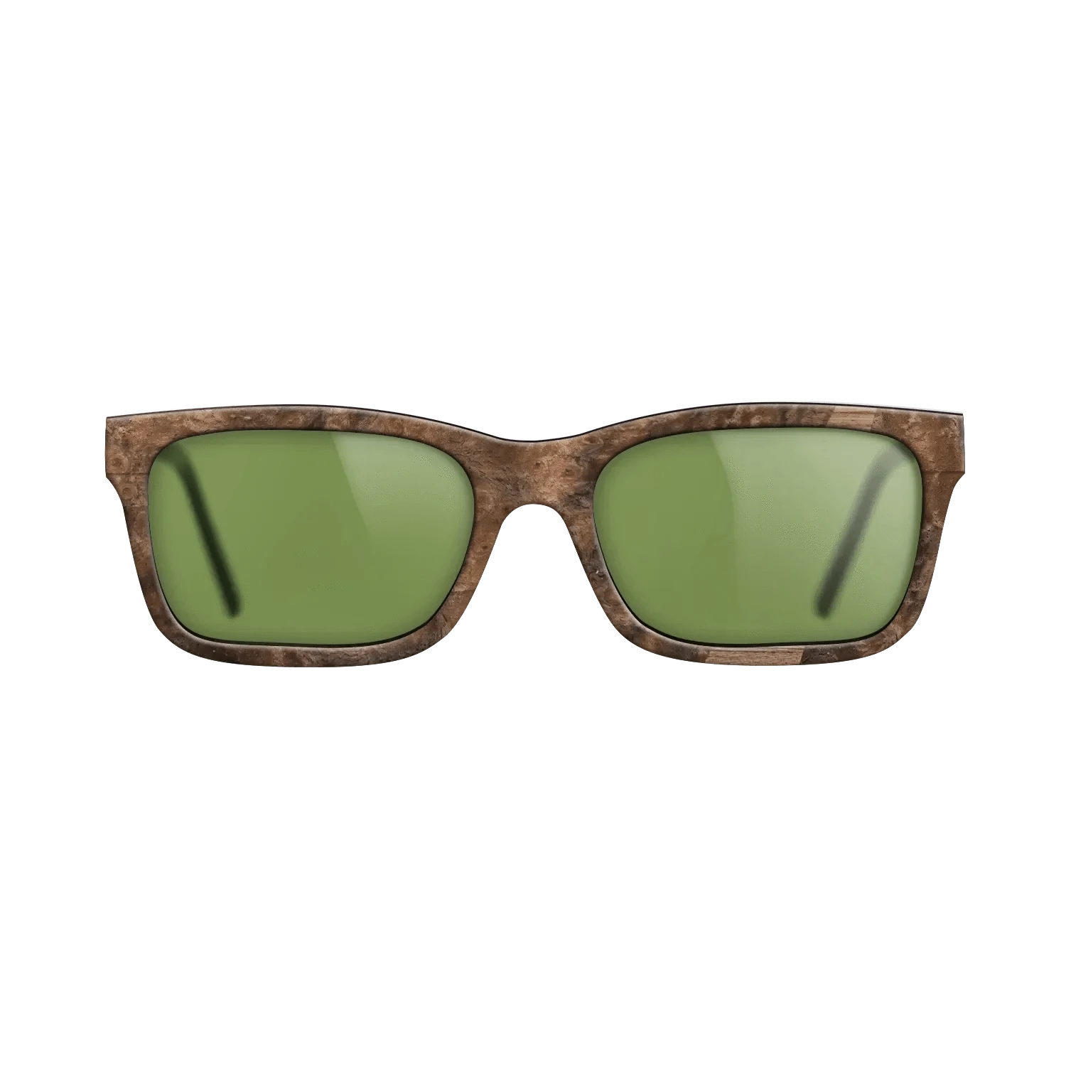 Walnut Burl,Olive Burl,Walnut: Straight Grain: Wedge - The Sage - Rectangle - 975 - SIRIS wood optic