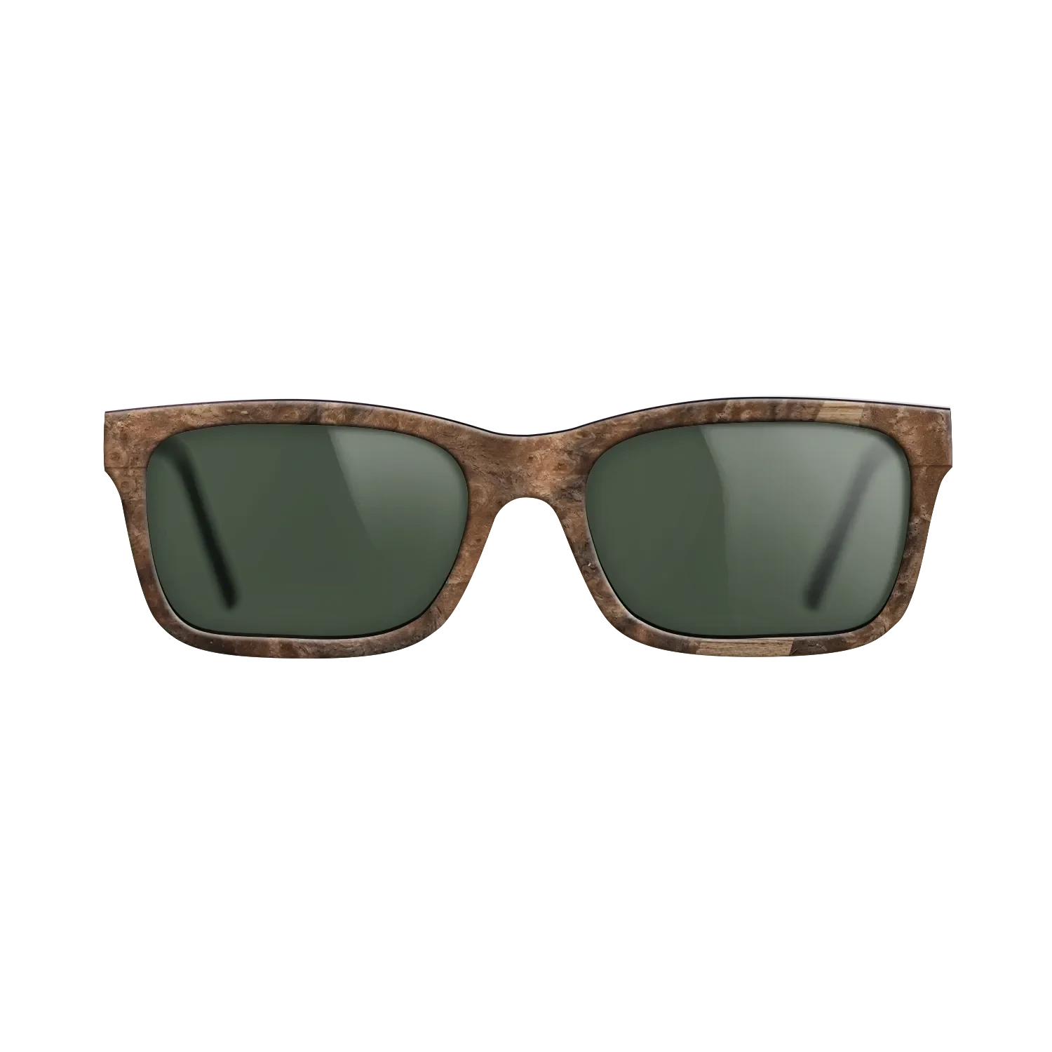Walnut Burl,Olive Burl,Walnut: Straight Grain: Wedge - The Sage - Rectangle - 975 - SIRIS wood optic