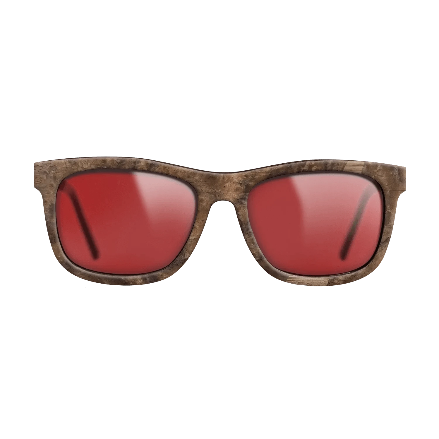 Walnut Burl,Olive Burl,Walnut: Straight Grain: Wedge - The Hero - Square - 975 - SIRIS wood optic