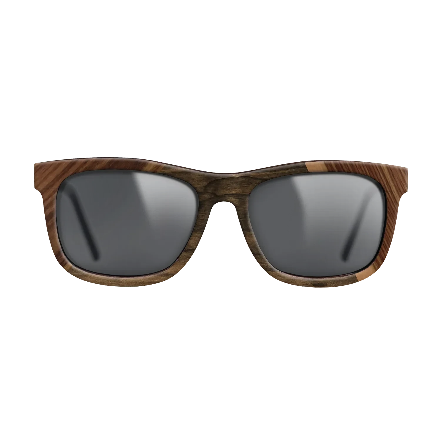 Walnut: Straight Grain,Santos Rosewood Dark,Ziricote Dark Quartered,Royal White Ebony: Angle Cut - The Hero - Square - 916 - SIRIS wood optic