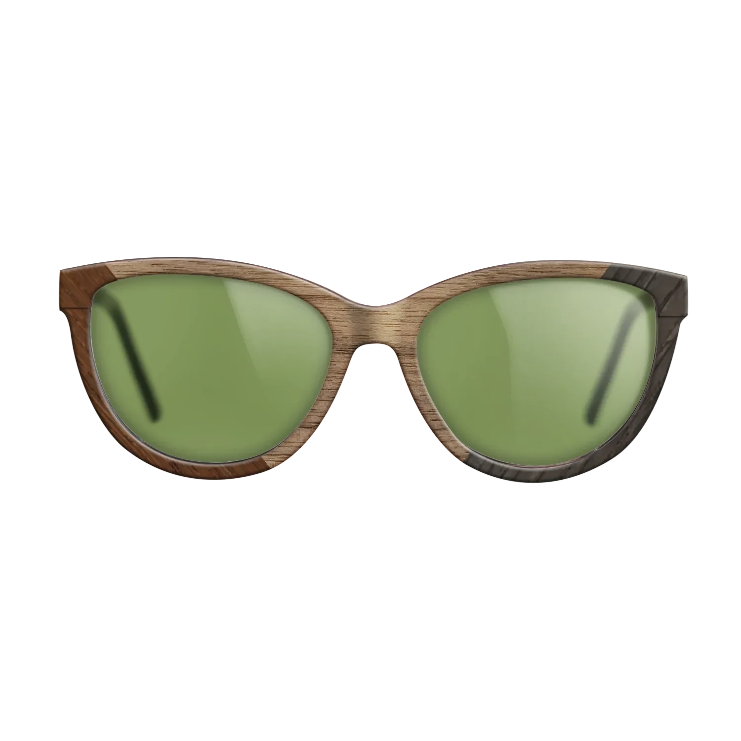 Walnut: Straight Grain,Wenge,Fumed Oak: Geometric - The Maiden - Cat - 1970 - SIRIS wood optic