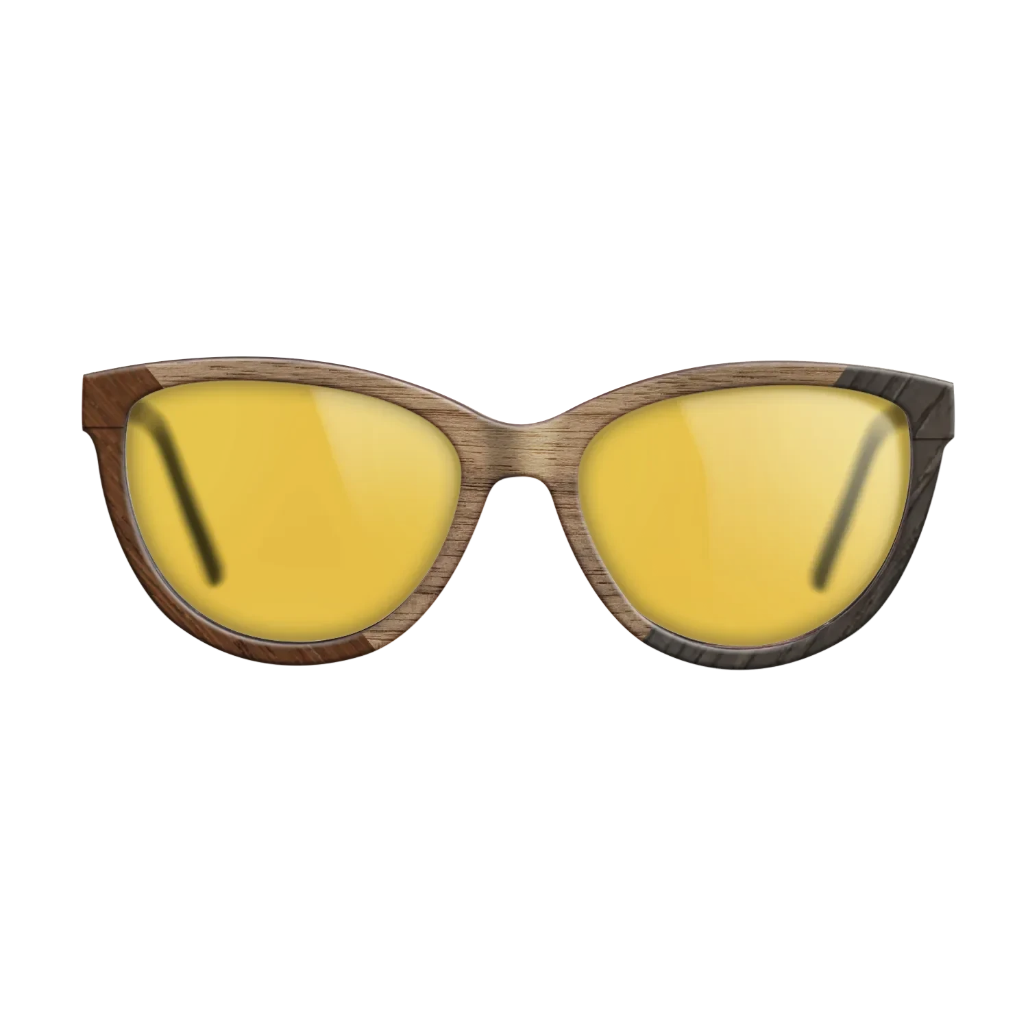 Walnut: Straight Grain,Wenge,Fumed Oak: Geometric - The Maiden - Cat - 1970 - SIRIS wood optic