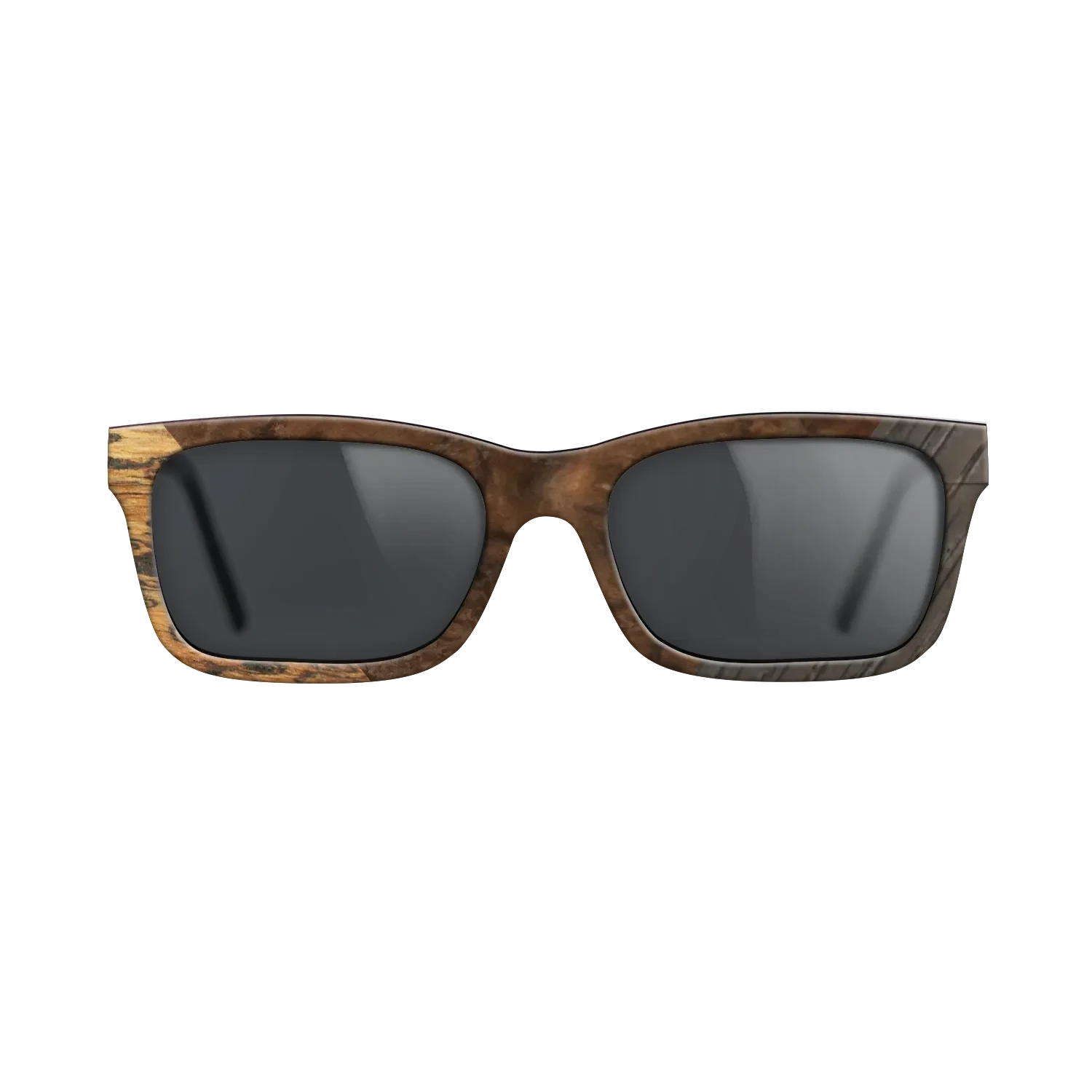 Walnut Burl,Bocote,Fumed Oak: Geometric - The Sage - Rectangle - 856 - SIRIS wood optic