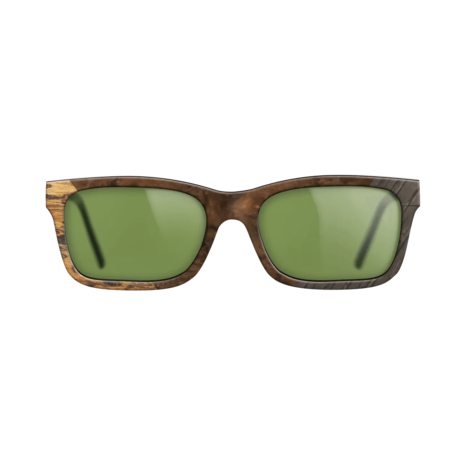 Walnut Burl,Bocote,Fumed Oak: Geometric - The Sage - Rectangle - 856 - SIRIS wood optic