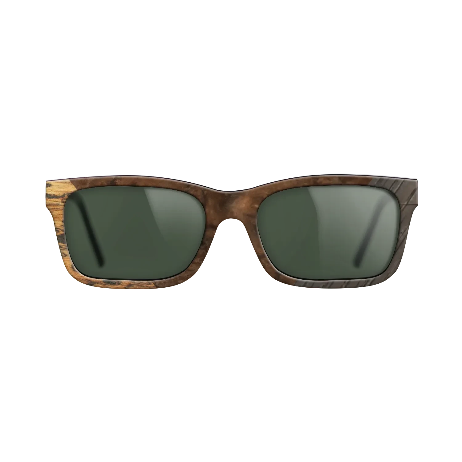 Walnut Burl,Bocote,Fumed Oak: Geometric - The Sage - Rectangle - 856 - SIRIS wood optic