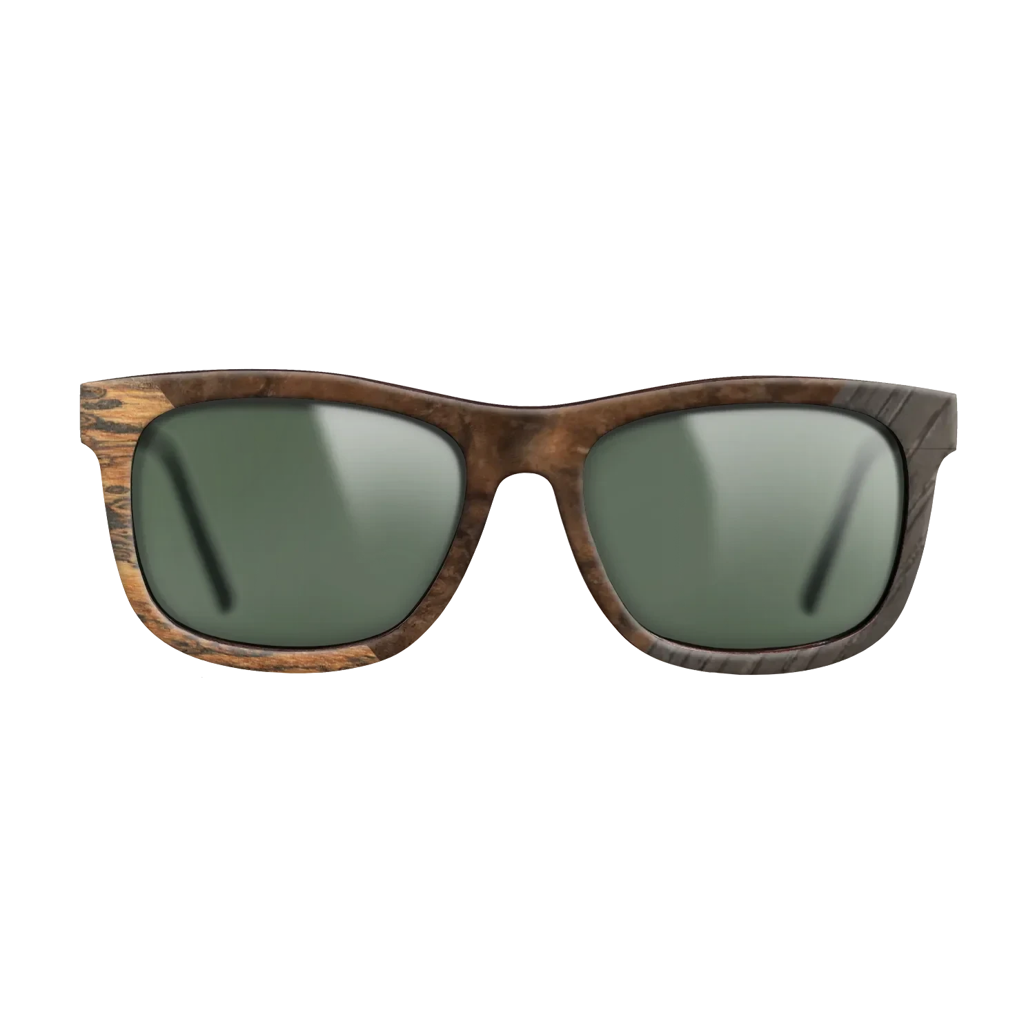 Walnut Burl,Bocote,Fumed Oak: Geometric - The Hero - Square - 856 - SIRIS wood optic
