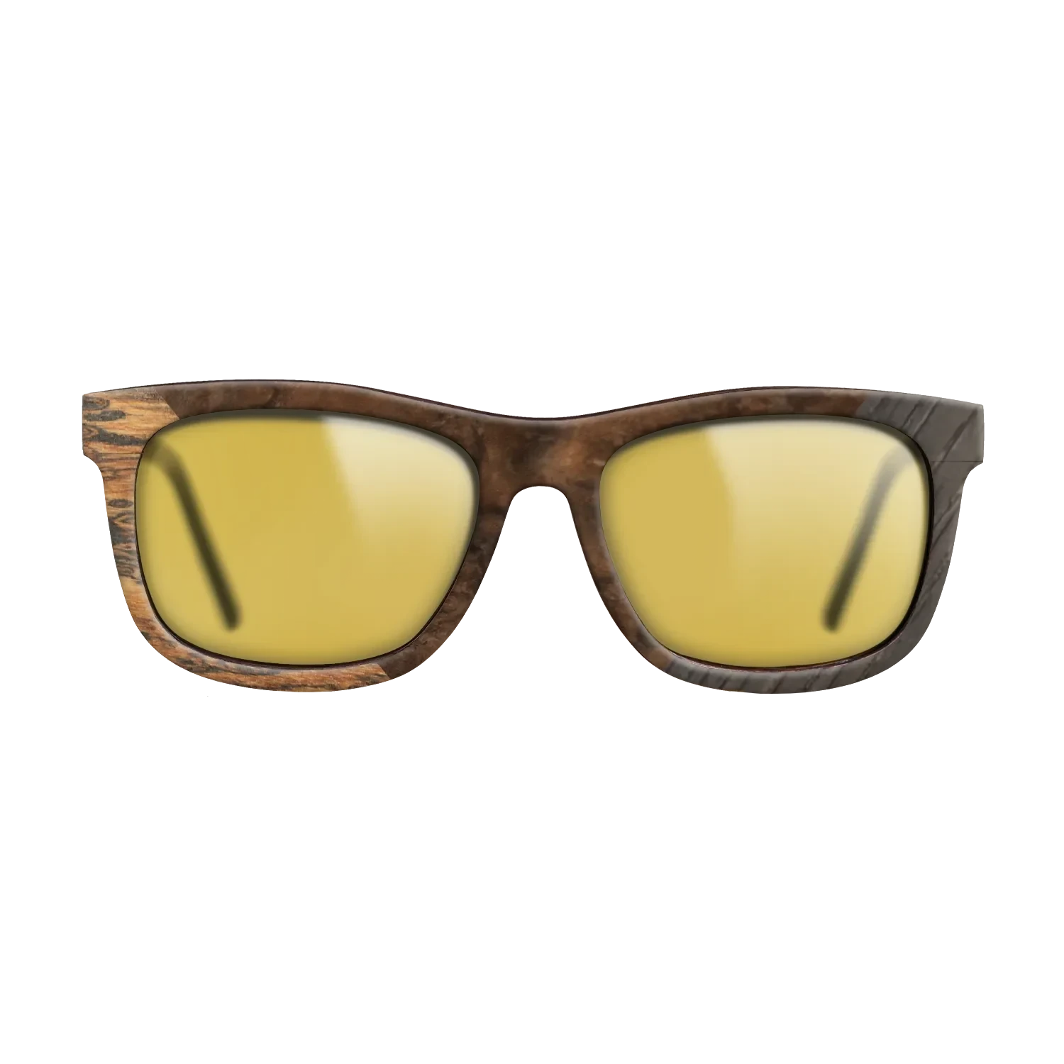 Walnut Burl,Bocote,Fumed Oak: Geometric - The Hero - Square - 856 - SIRIS wood optic