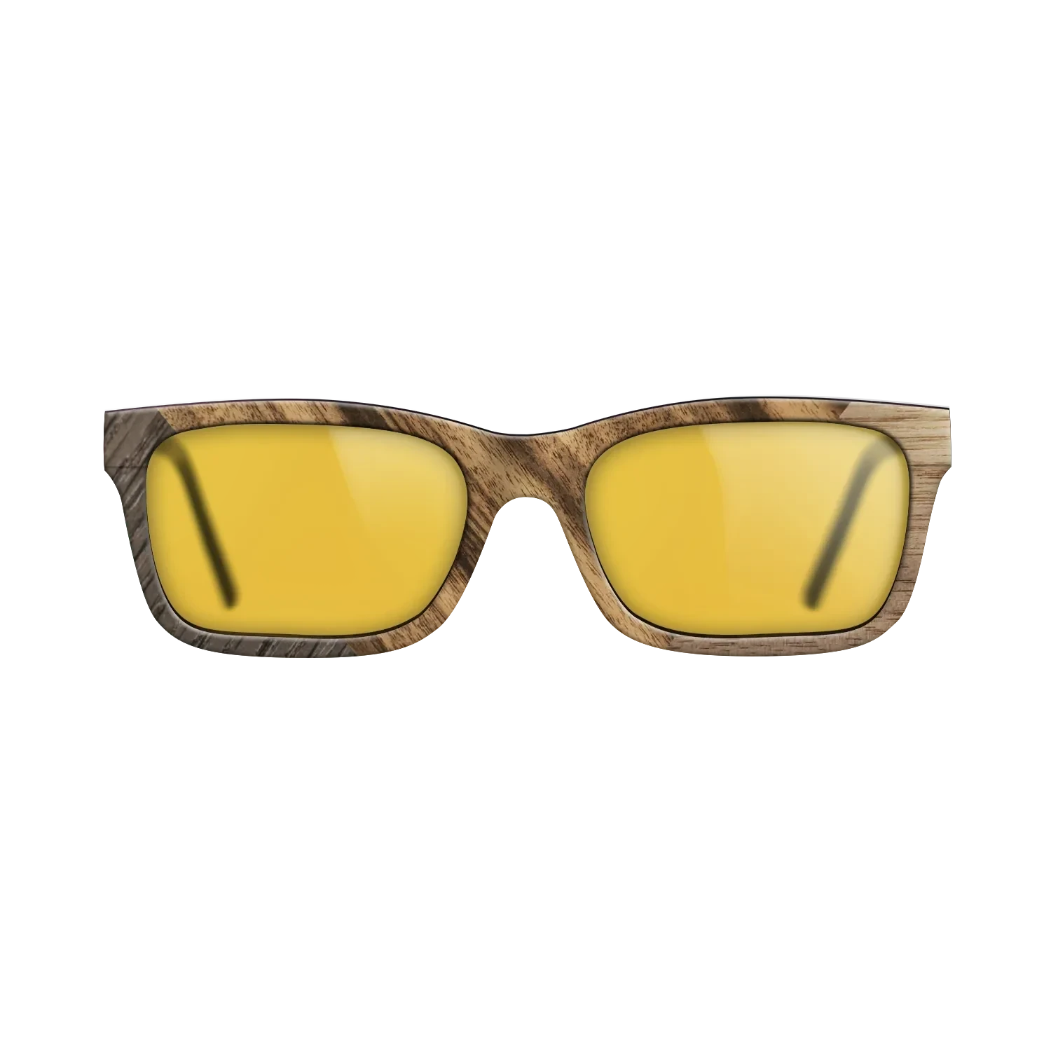 Ziricote Light Quartered,Fumed Oak,Walnut: Straight Grain: Geometric - The Sage - Rectangle - 1065 - SIRIS wood optic