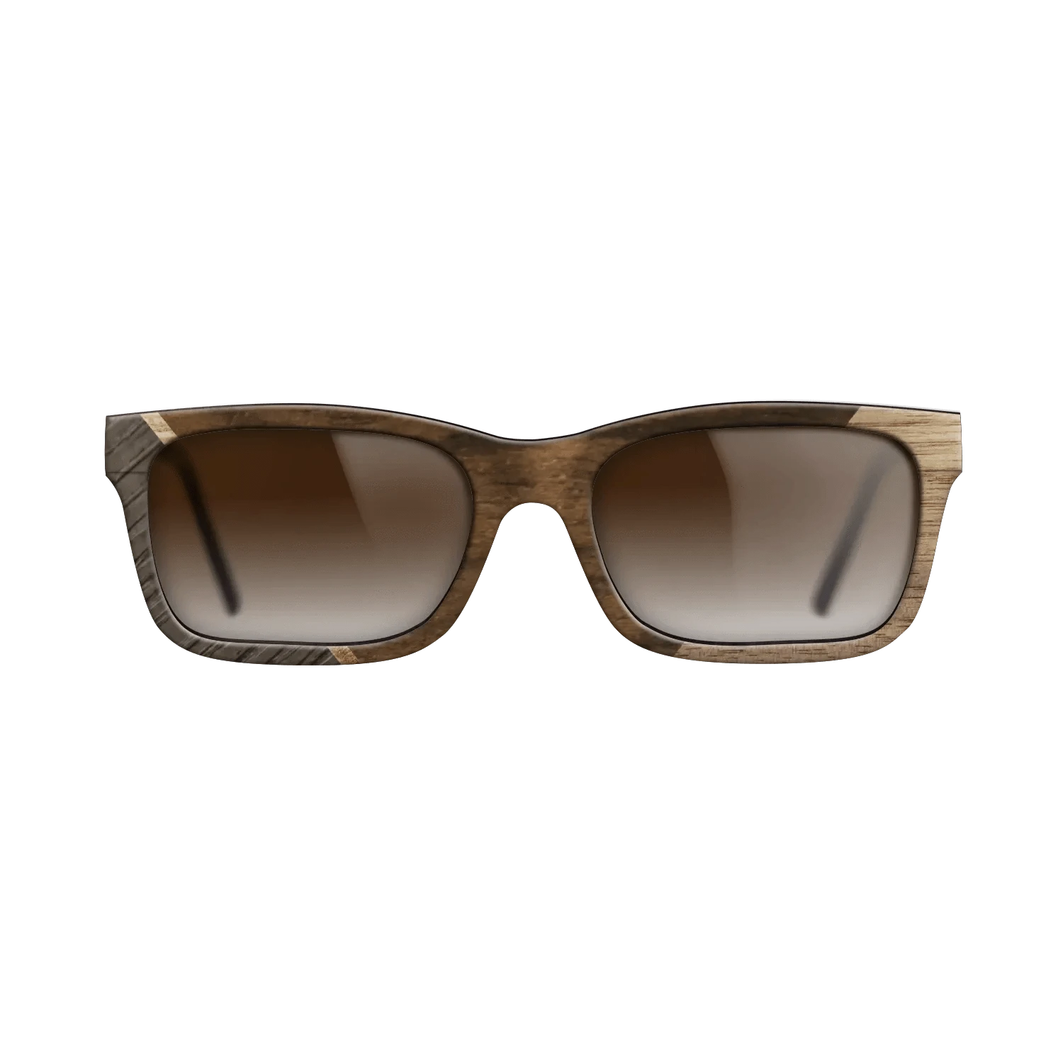Ziricote Dark Quartered,Olive Burl,Fumed Oak,Walnut: Straight Grain: Geometric - The Sage - Rectangle - 1928 - SIRIS wood optic