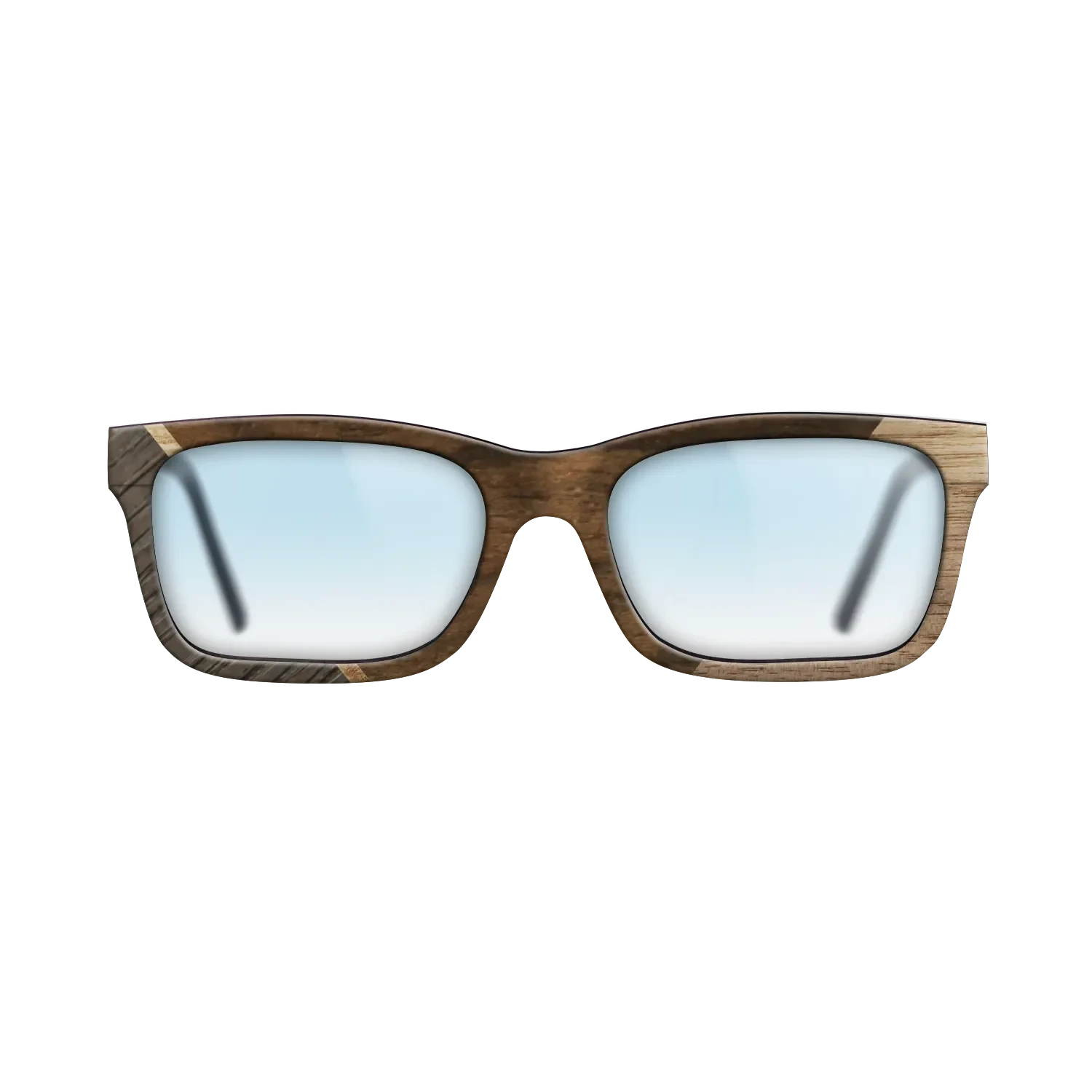 Ziricote Dark Quartered,Olive Burl,Fumed Oak,Walnut: Straight Grain: Geometric - The Sage - Rectangle - 1928 - SIRIS wood optic