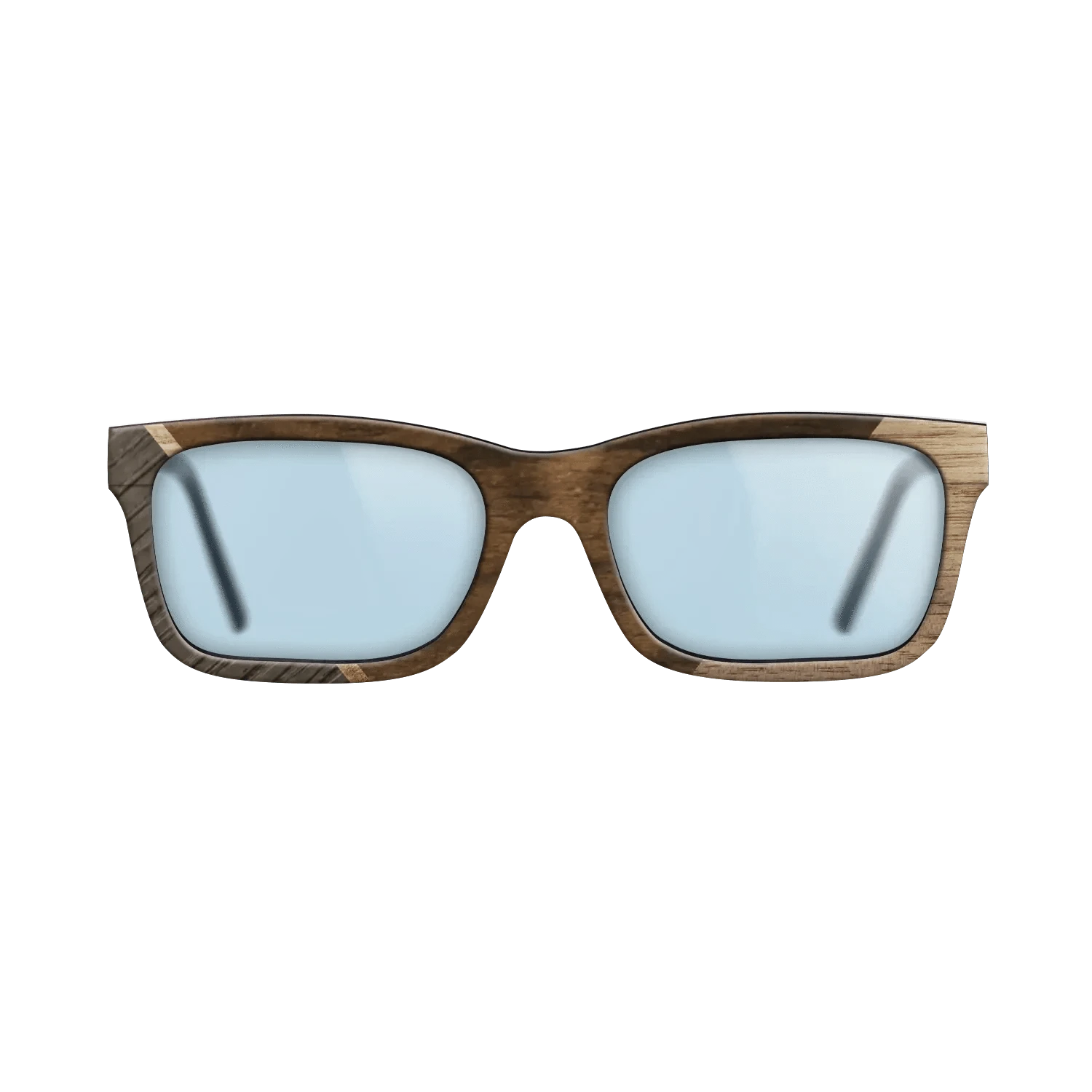 Ziricote Dark Quartered,Olive Burl,Fumed Oak,Walnut: Straight Grain: Geometric - The Sage - Rectangle - 1928 - SIRIS wood optic