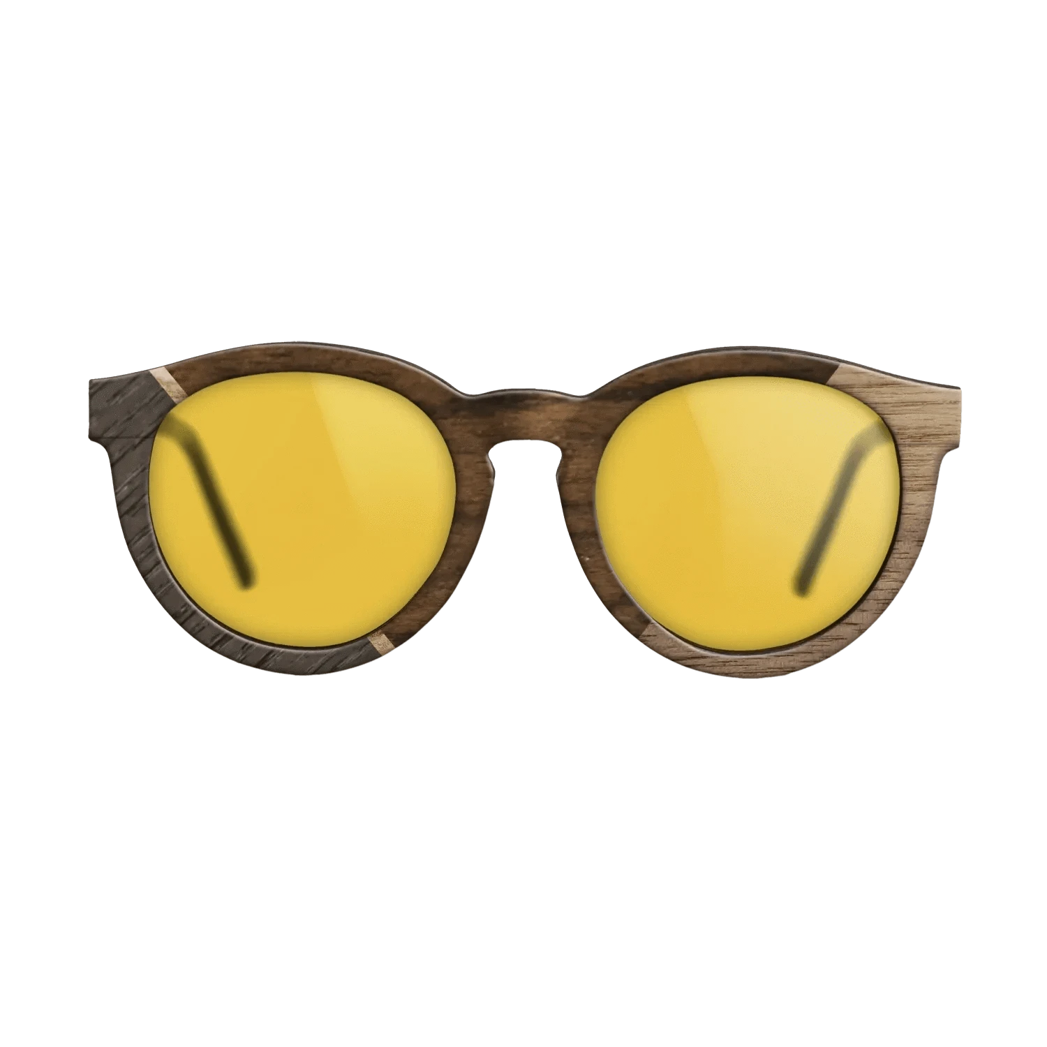 Ziricote Dark Quartered,Olive Burl,Fumed Oak,Walnut: Straight Grain: Geometric - The Rebel - Round - 1928 - SIRIS wood optic