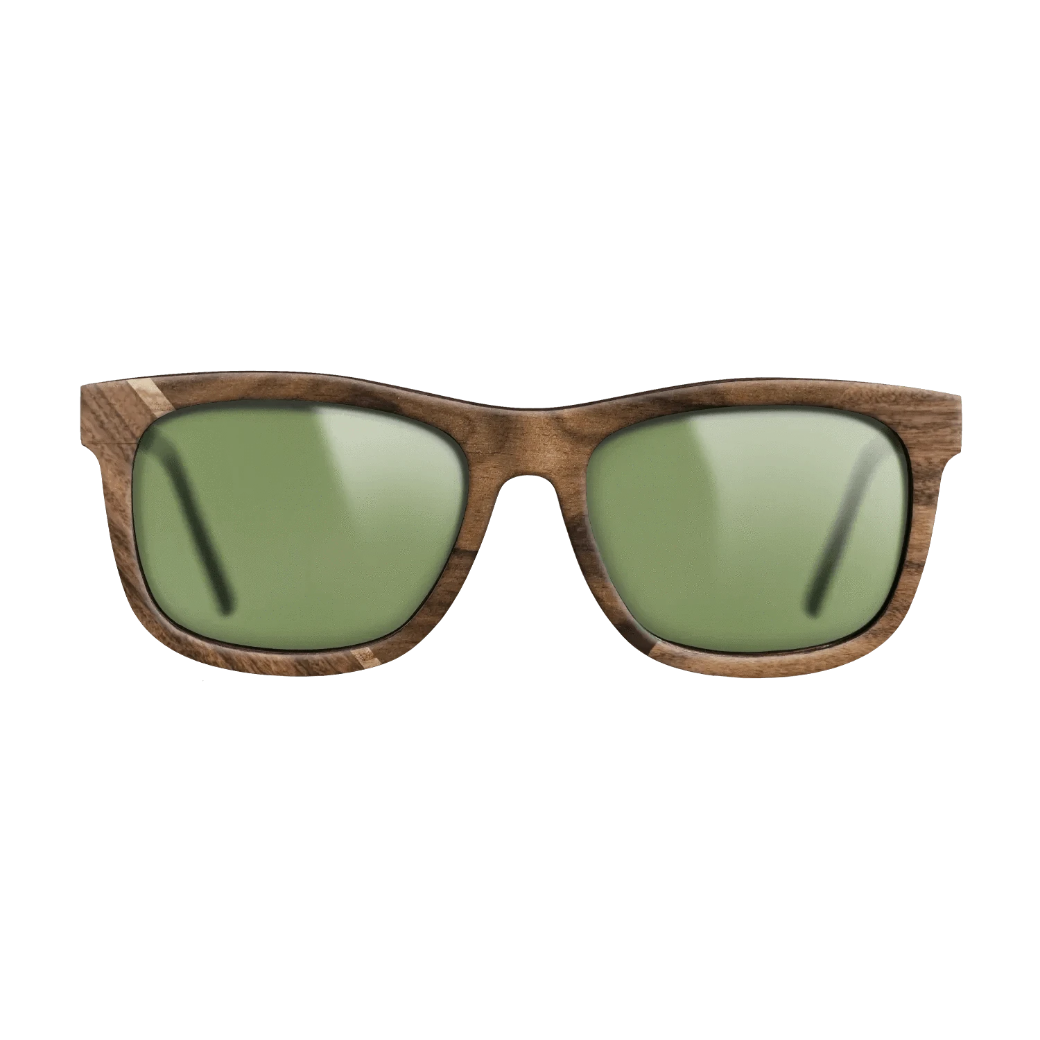 Ziricote Dark Quartered,Santos Rosewood Light: Geometric - The Hero - Square - 1171 - SIRIS wood optic