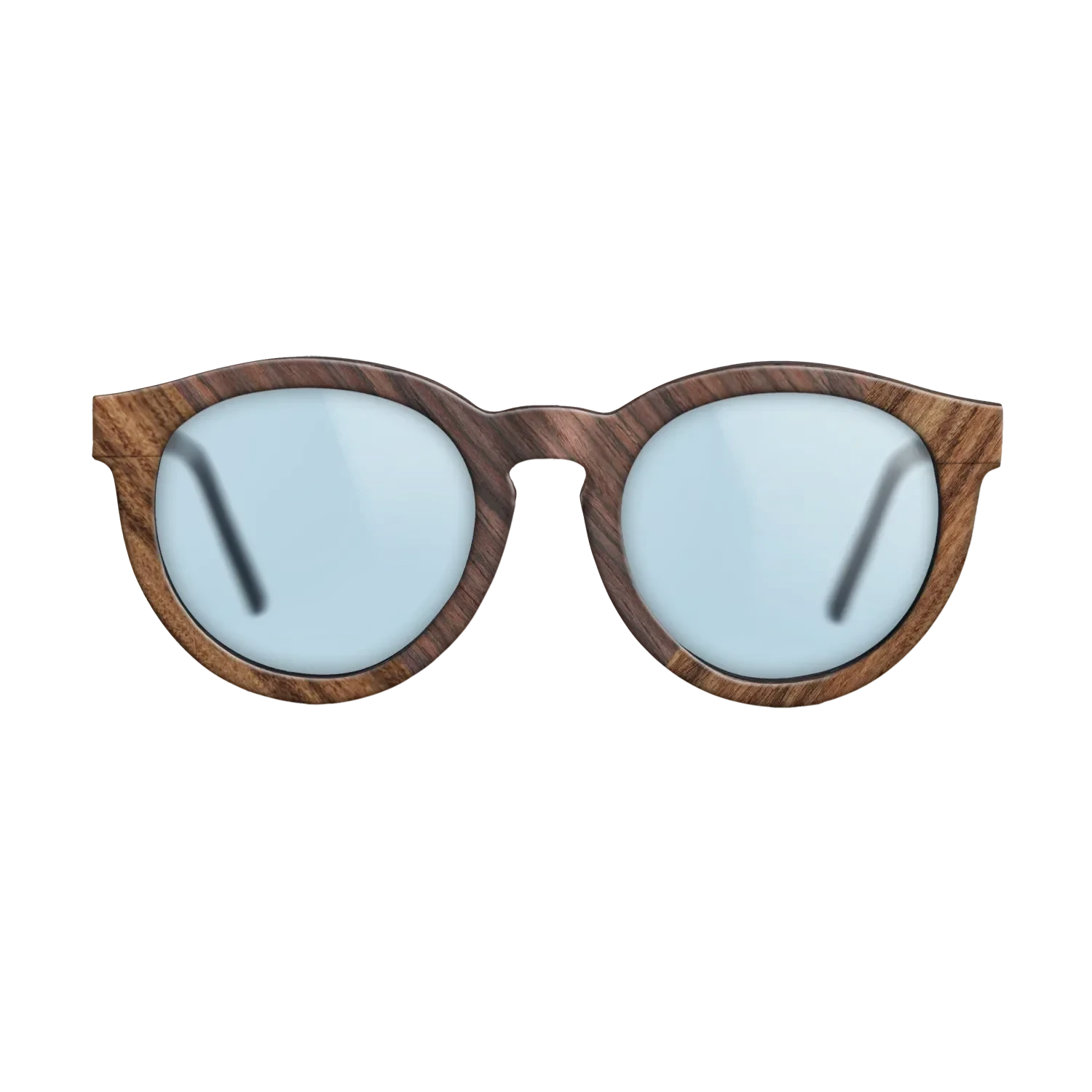 Rosewood Reconstituted,Santos Rosewood Light: Geometric - The Rebel - Round - 687 - SIRIS wood optic