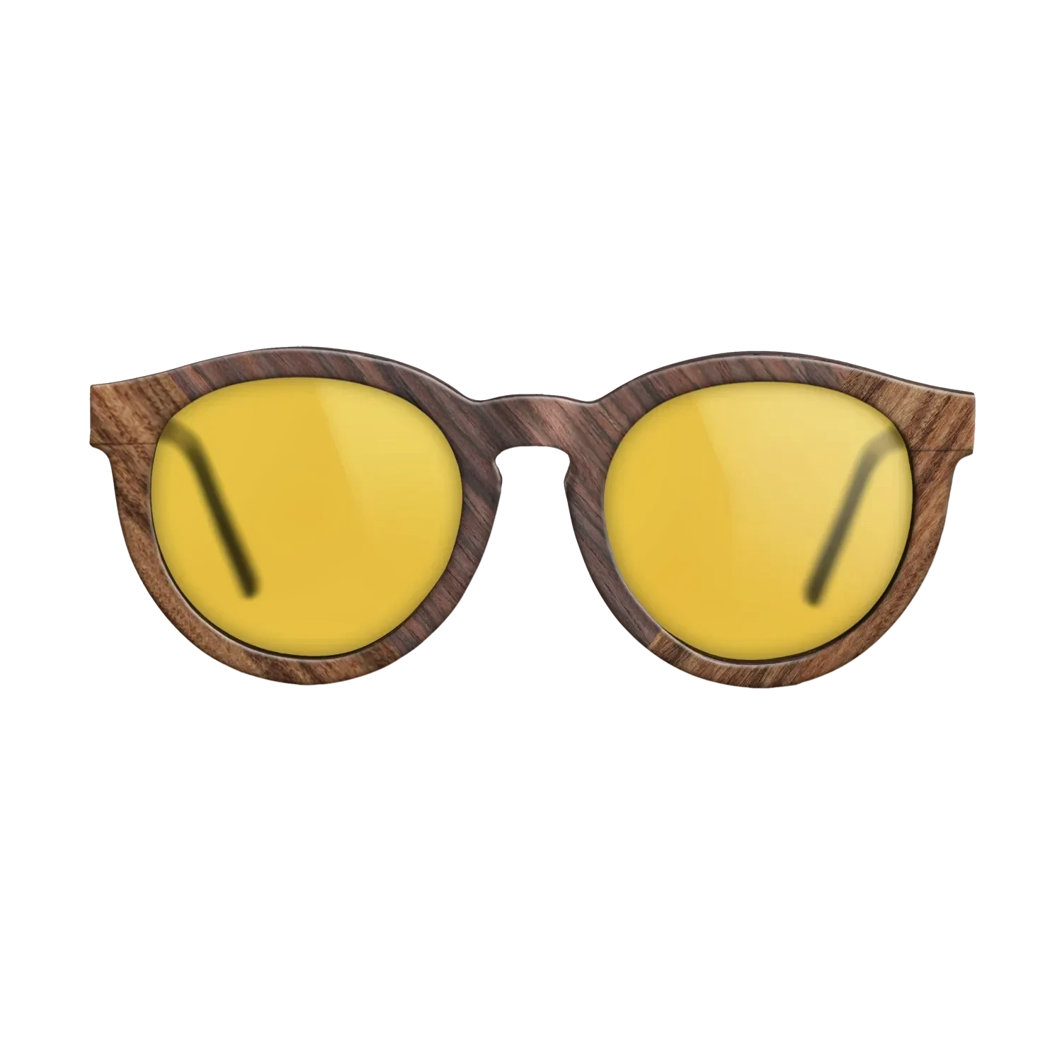 Rosewood Reconstituted,Santos Rosewood Light: Geometric - The Rebel - Round - 687 - SIRIS wood optic