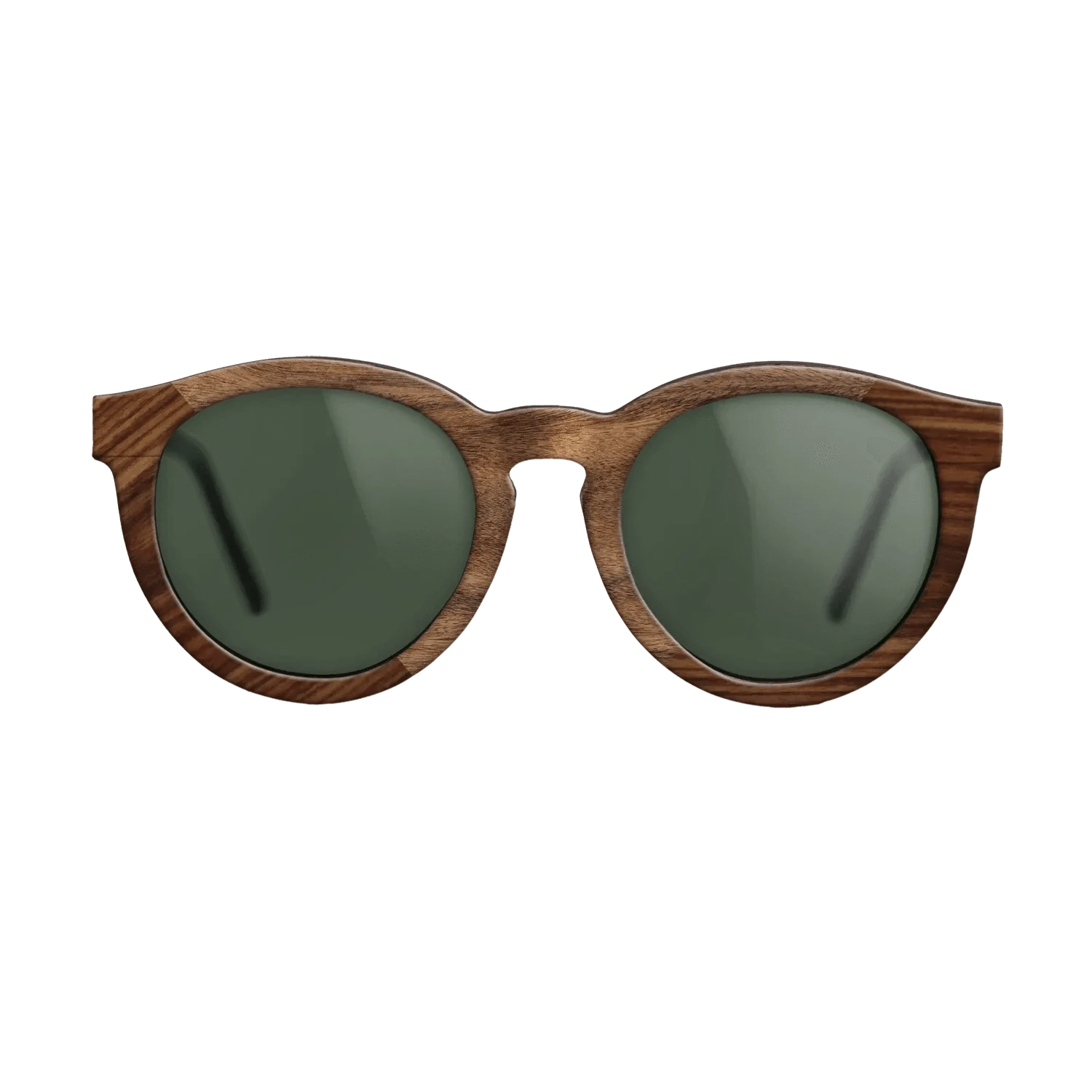 Santos Rosewood Light,Kingwood: Geometric - The Rebel - Round - 1294 - SIRIS wood optic