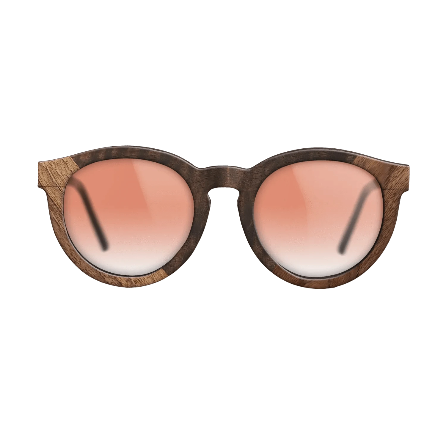 Santos Rosewood Light,Fumed Eucalyptus,Walnut: Straight Grain,Walnut Claro Light: Geometric - The Rebel - Round - 1270 - SIRIS wood optic
