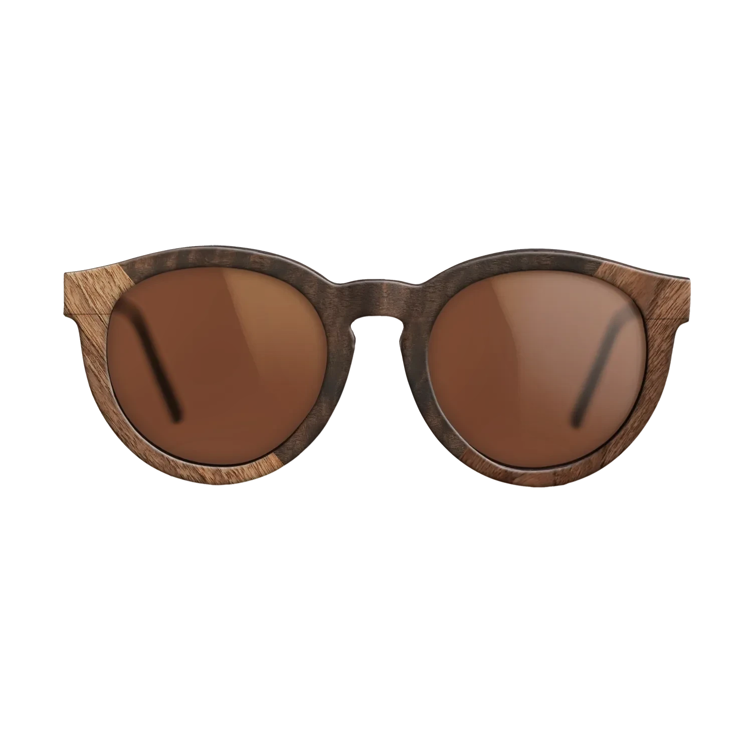 Santos Rosewood Light,Fumed Eucalyptus,Walnut: Straight Grain,Walnut Claro Light: Geometric - The Rebel - Round - 1270 - SIRIS wood optic