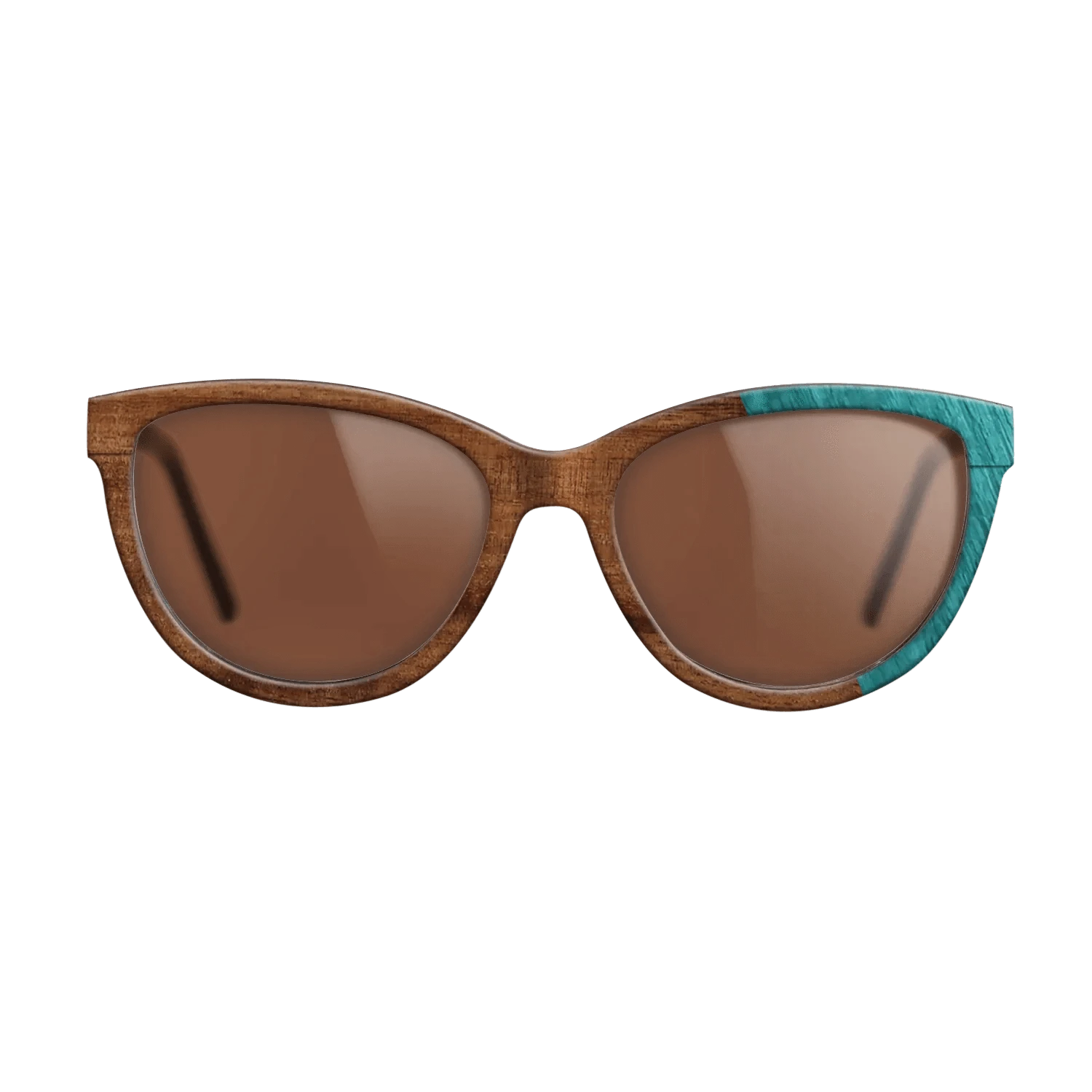 Koa,Poplar Dyed: Turquoise: Dicut - The Maiden - Cat - 1755 - SIRIS wood optic