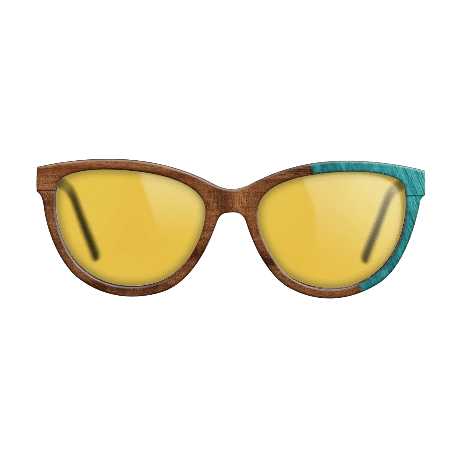 Koa,Poplar Dyed: Turquoise: Dicut - The Maiden - Cat - 1755 - SIRIS wood optic