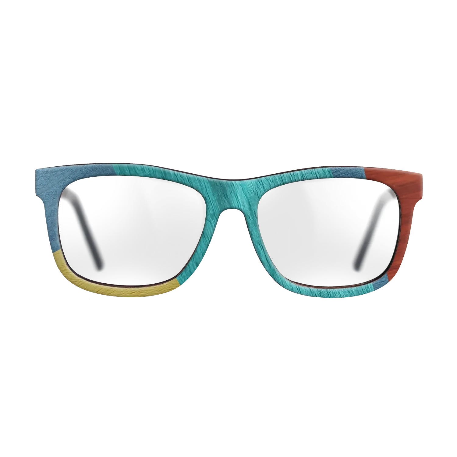 Poplar Dyed: Baby Blue,Poplar Dyed: Turquoise,Poplar Dyed: Blue Denim,Poplar Dyed: Yellow,Poplar Dyed: Red: Mosaic - The Hero - Square - 1584 - SIRIS wood optic