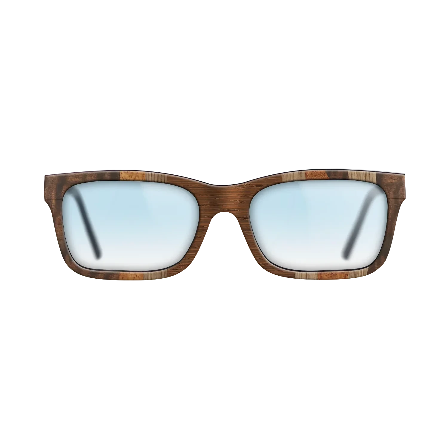Wenge,Walnut: Straight Grain,Fumed Eucalyptus,Fumed Oak,Koa,Kingwood: Fractal - The Sage - Rectangle - 1088 - SIRIS wood optic