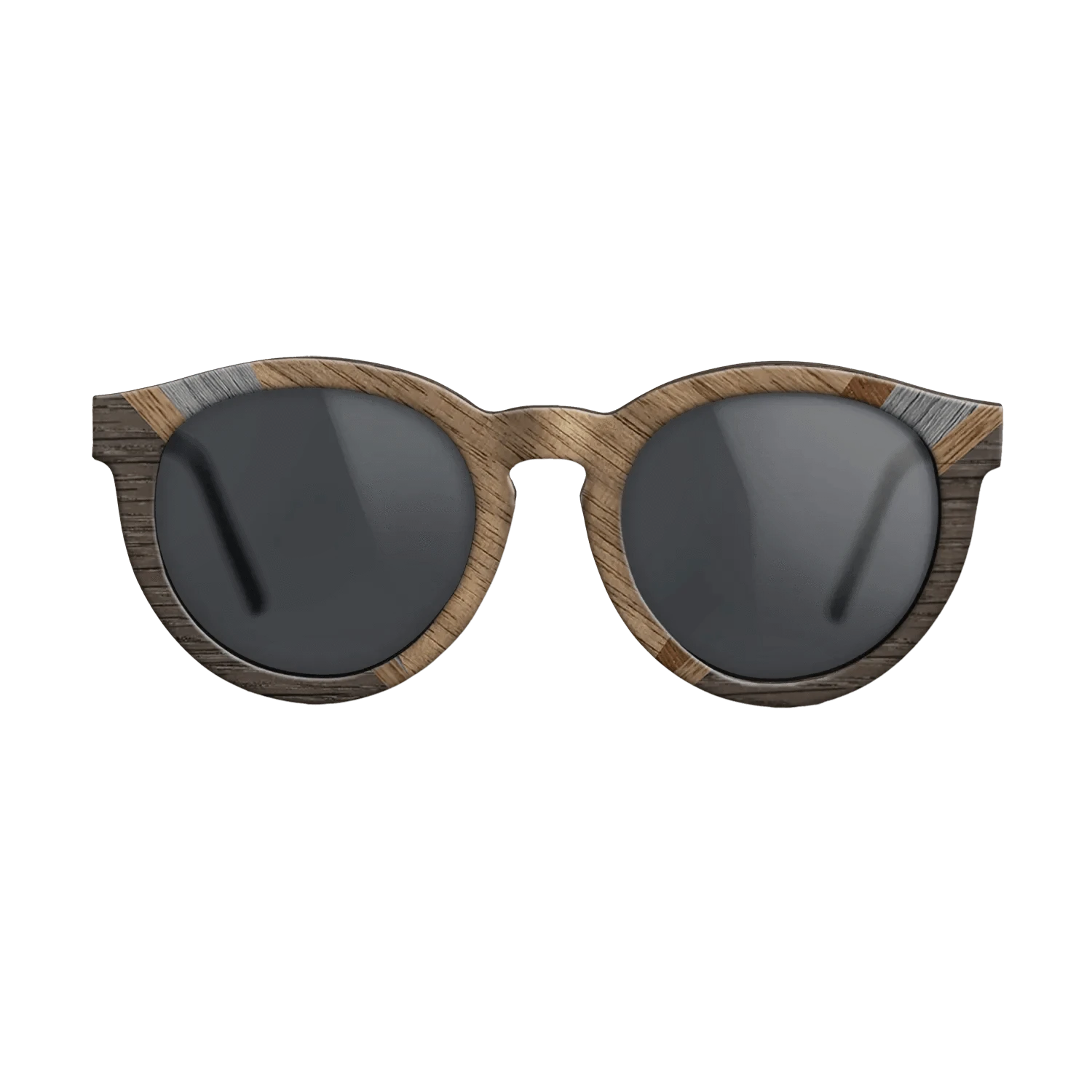Wenge,Poplar Dyed: Grey,Walnut: Straight Grain,Fumed Oak: Geometric - The Rebel - Round - 1220 - SIRIS wood optic