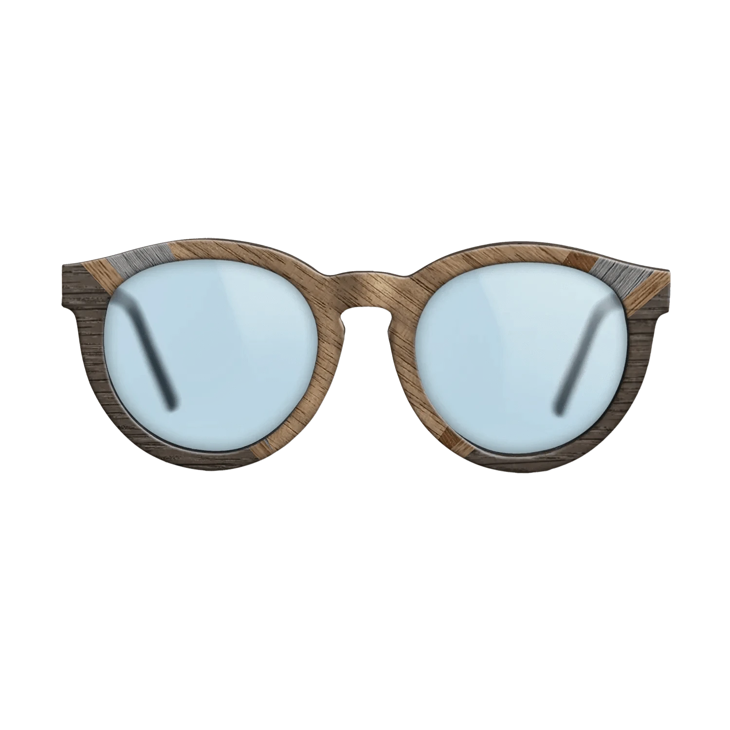 Wenge,Poplar Dyed: Grey,Walnut: Straight Grain,Fumed Oak: Geometric - The Rebel - Round - 1220 - SIRIS wood optic
