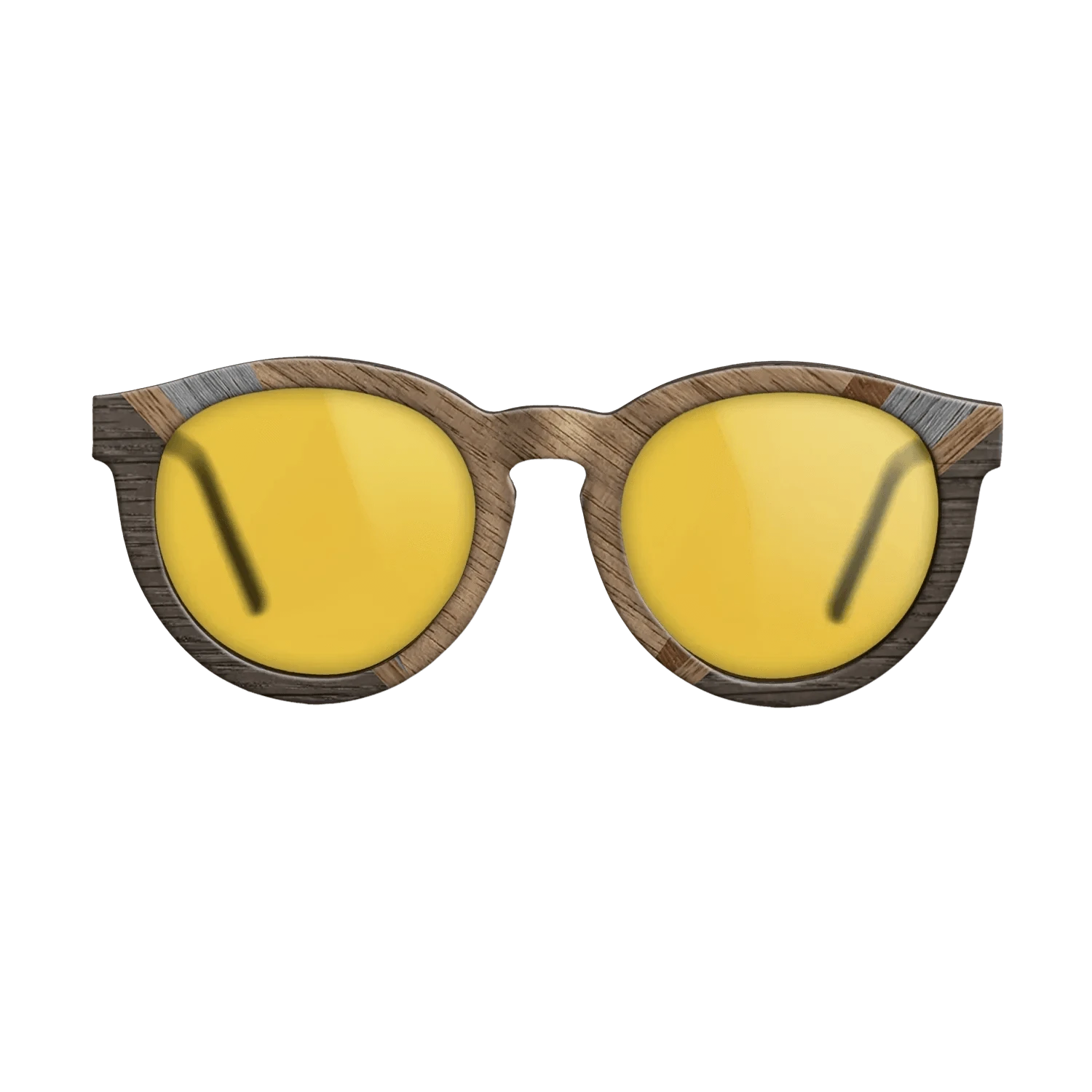 Wenge,Poplar Dyed: Grey,Walnut: Straight Grain,Fumed Oak: Geometric - The Rebel - Round - 1220 - SIRIS wood optic