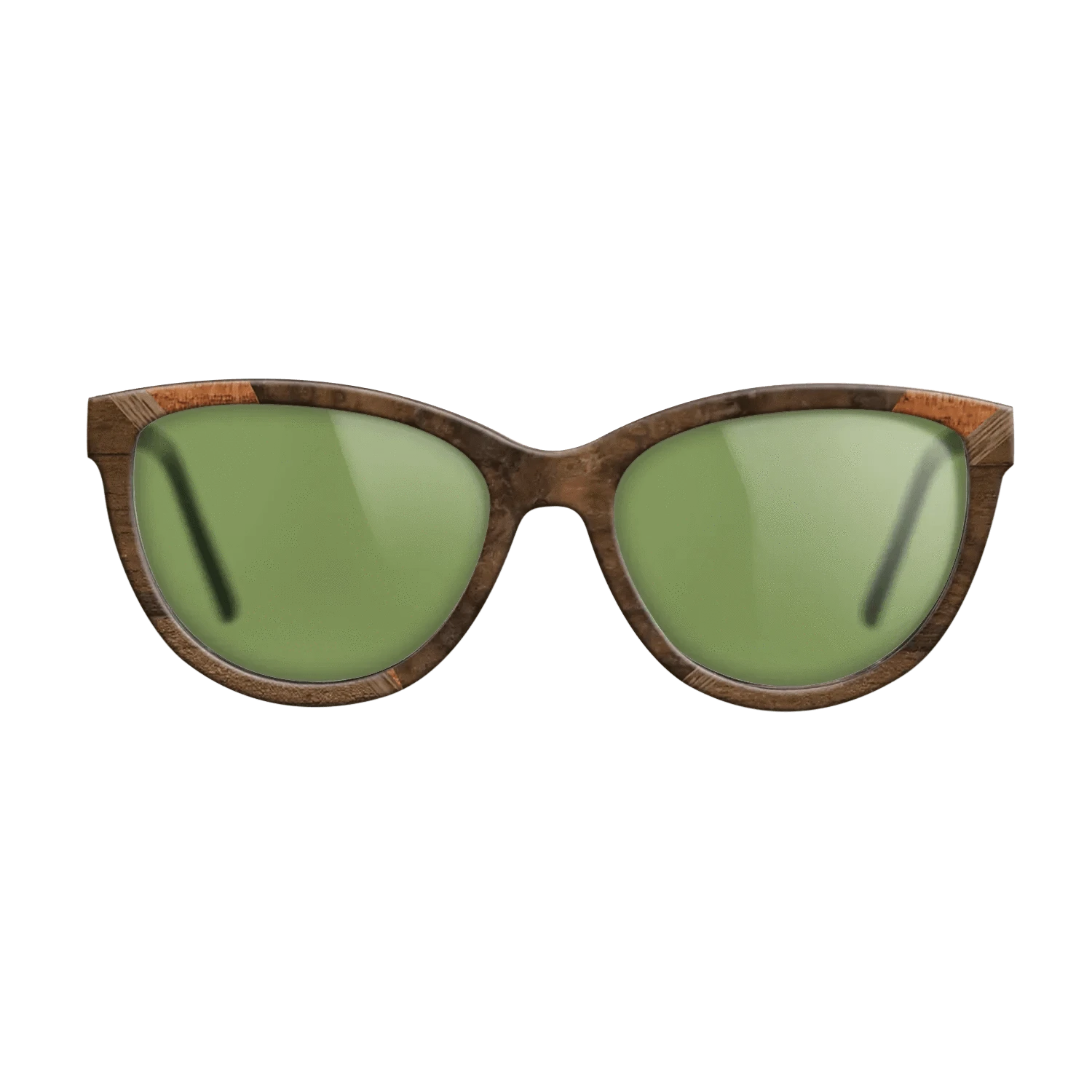 Walnut Burl,Ziricote Light Quartered,Walnut: Straight Grain,Koa: Geometric - The Maiden - Cat - 1337 - SIRIS wood optic
