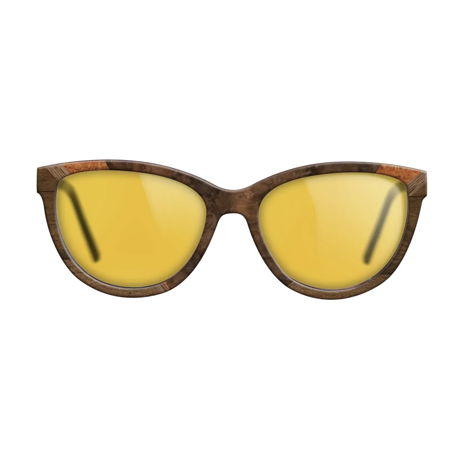 Walnut Burl,Ziricote Light Quartered,Walnut: Straight Grain,Koa: Geometric - The Maiden - Cat - 1337 - SIRIS wood optic